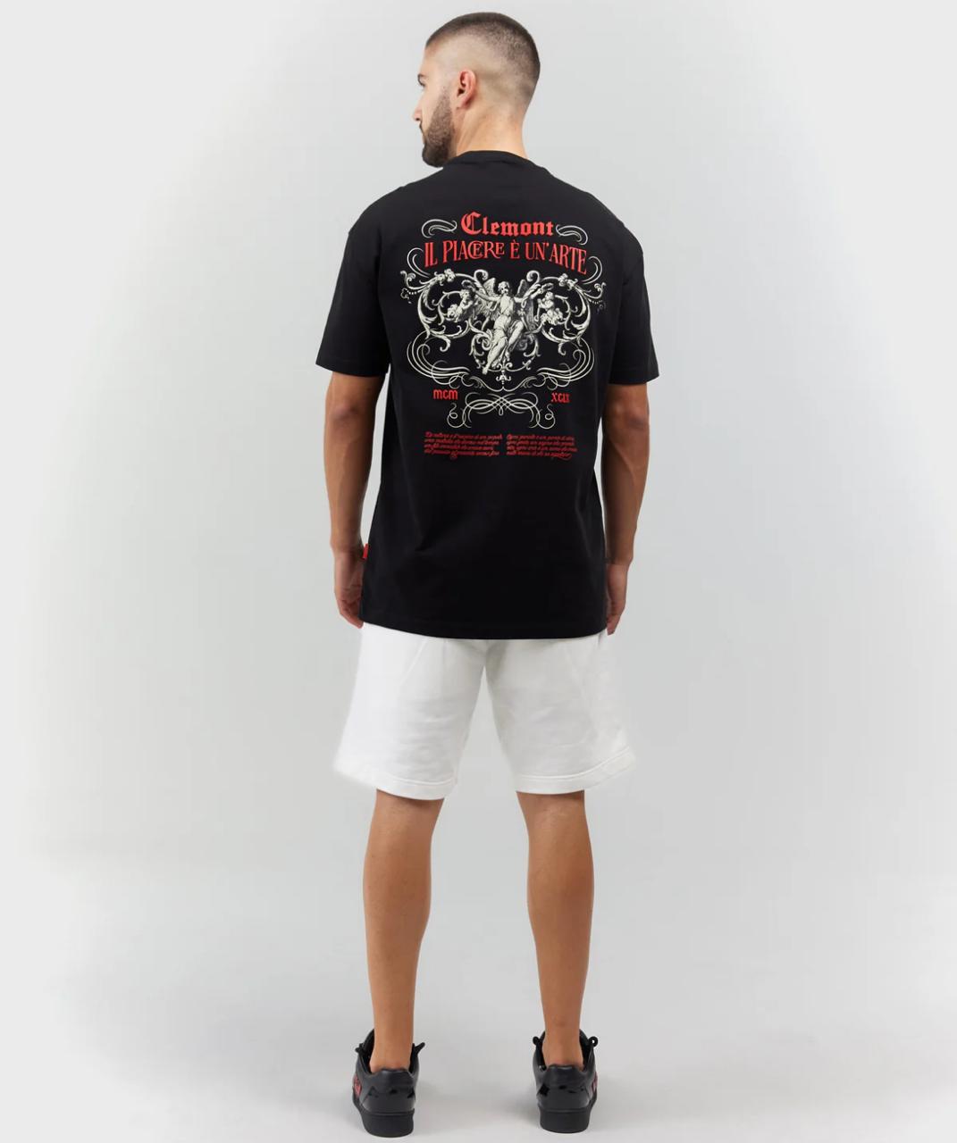 Clemont T-Shirt Estilo Black