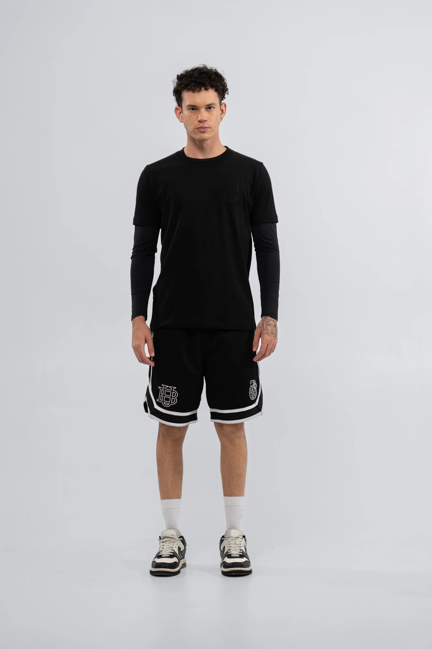 T-Shirt Blow Up Slim Fit Black