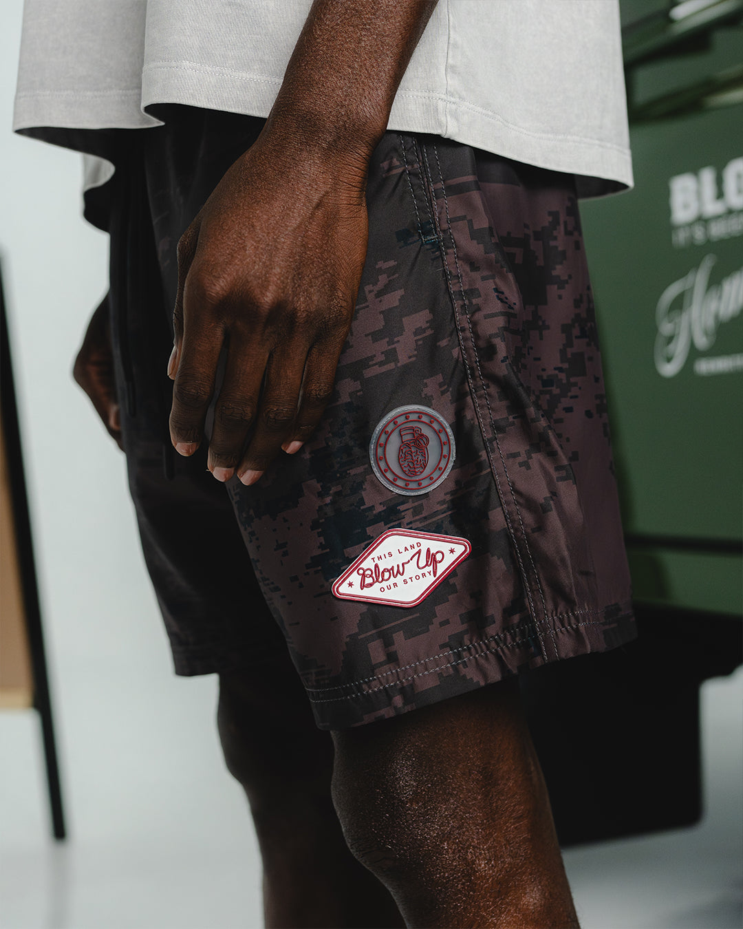 Blow Up Swimwear Western Brown