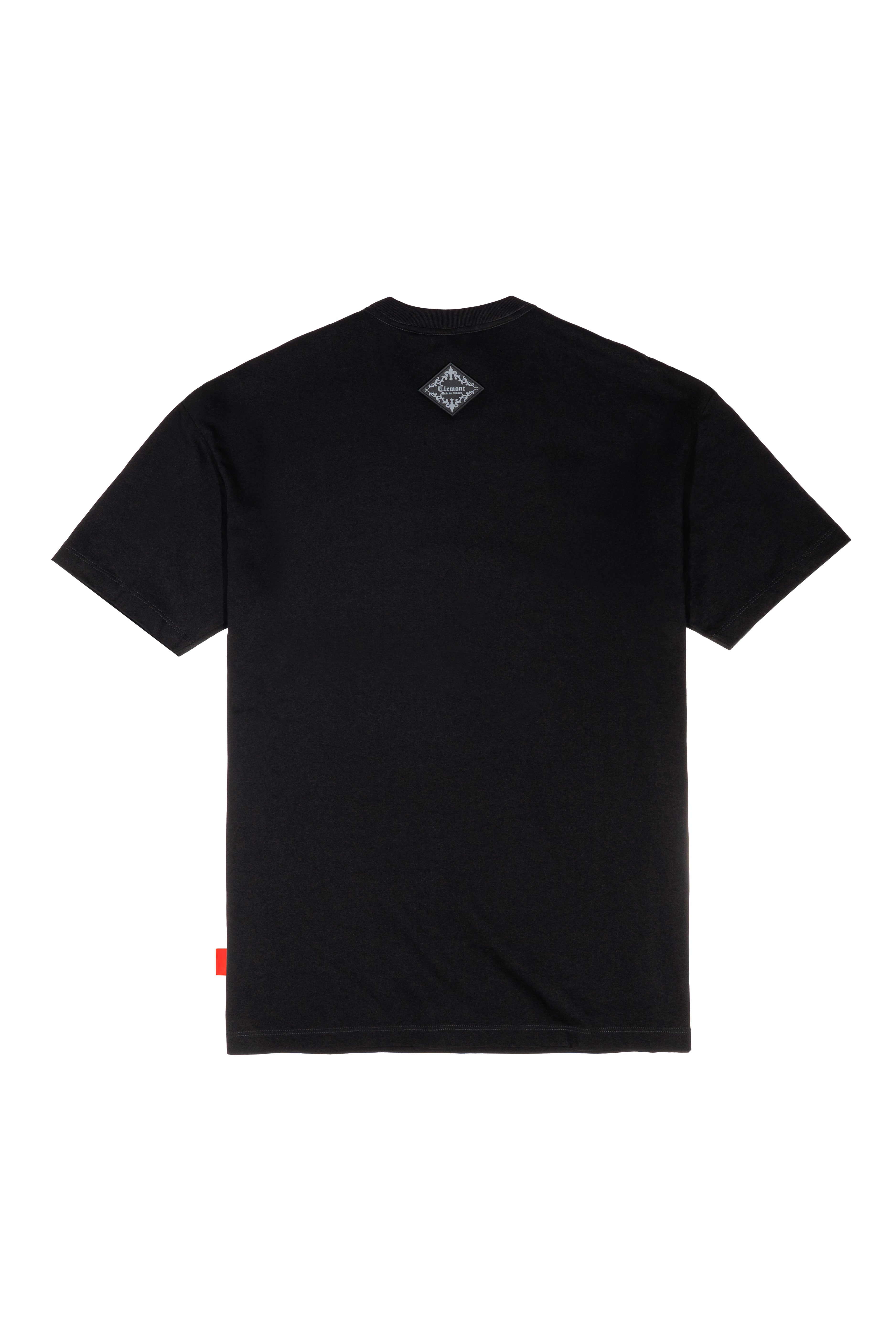 Clemont T-Shirt Ombra Negro