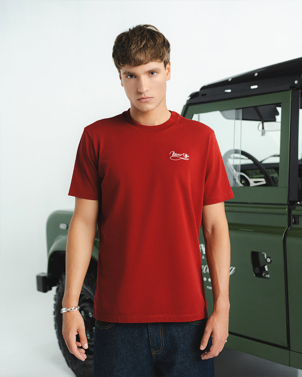Blow Up T-Shirt Lasso Regular Fit Red Wine