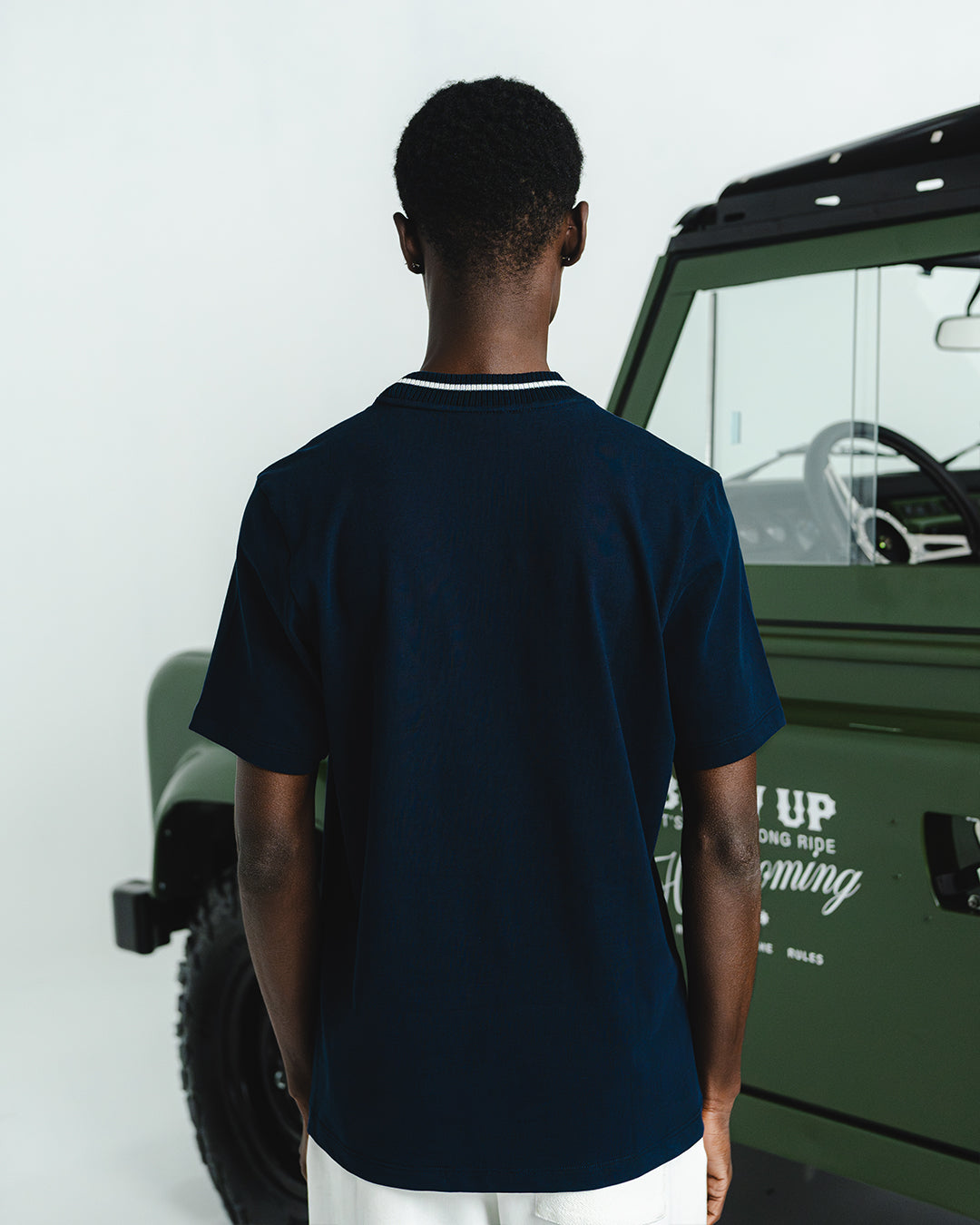 Blow Up T-Shirt Big Granade Slim Fit Blue