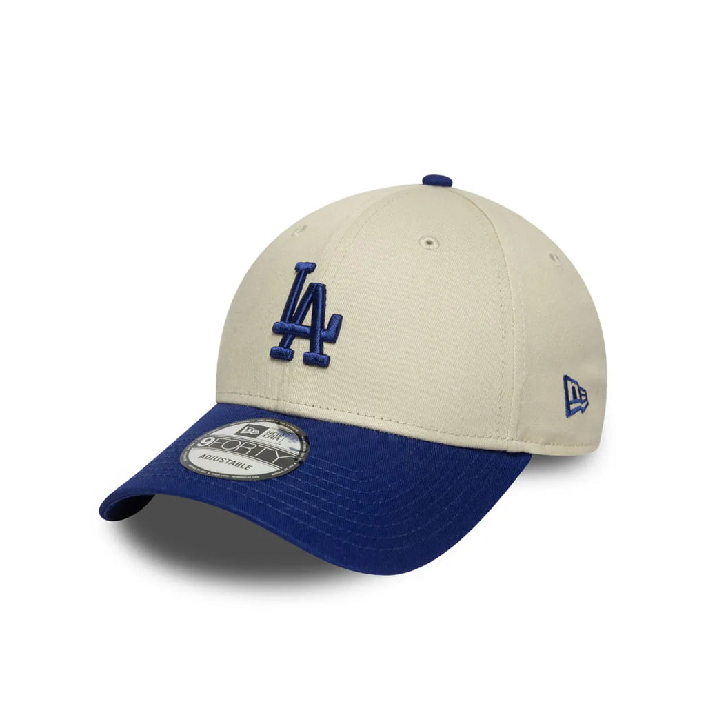 Gorra Los Angeles Dodgers MLB Color Block 9FORTY Ajustable Beige New Era