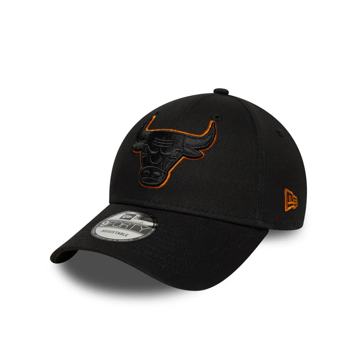 Gorra Chicago Bulls NBA Team Outline 9FORTY Ajustable Negro New Era