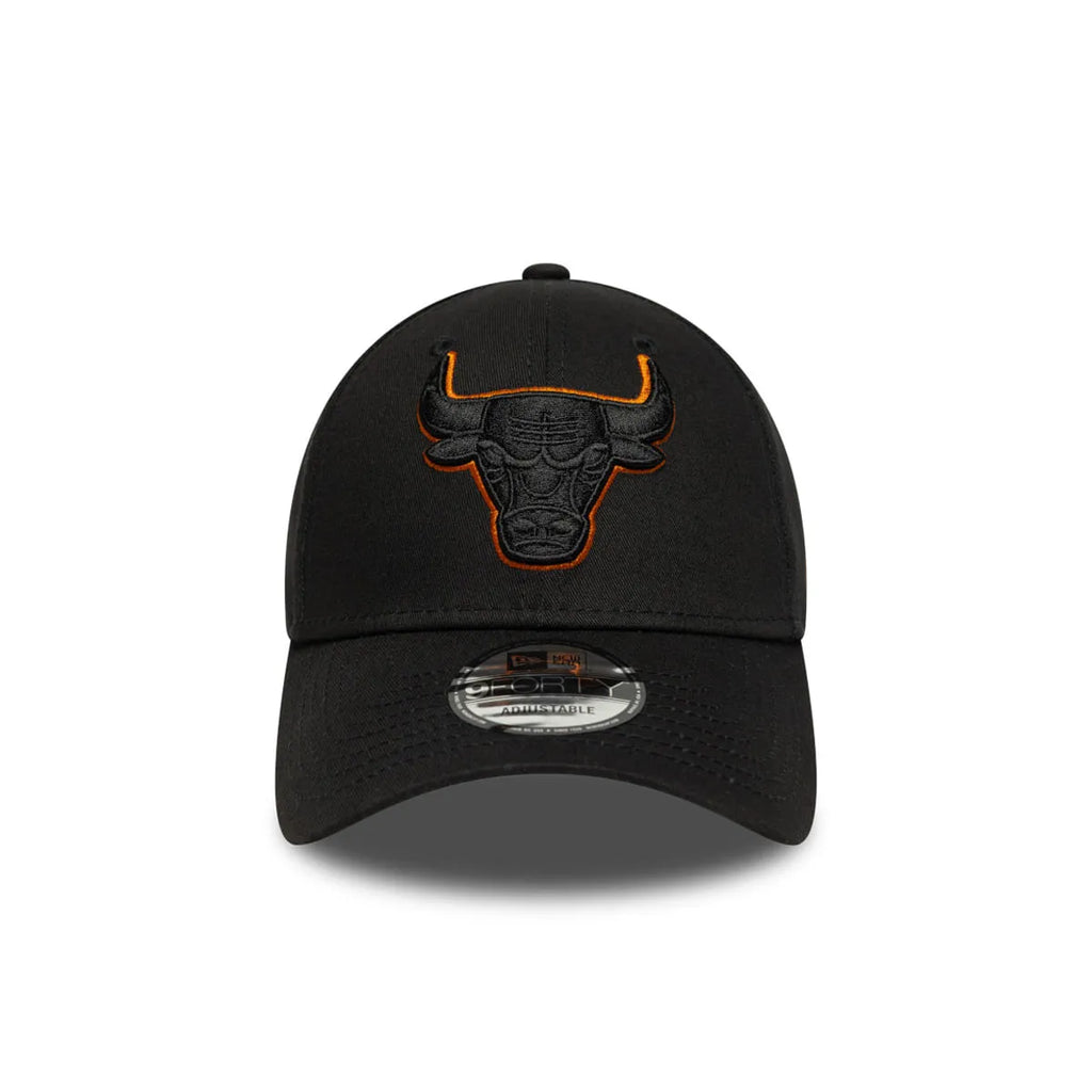Gorra Chicago Bulls NBA Team Outline 9FORTY Ajustable Negro New Era