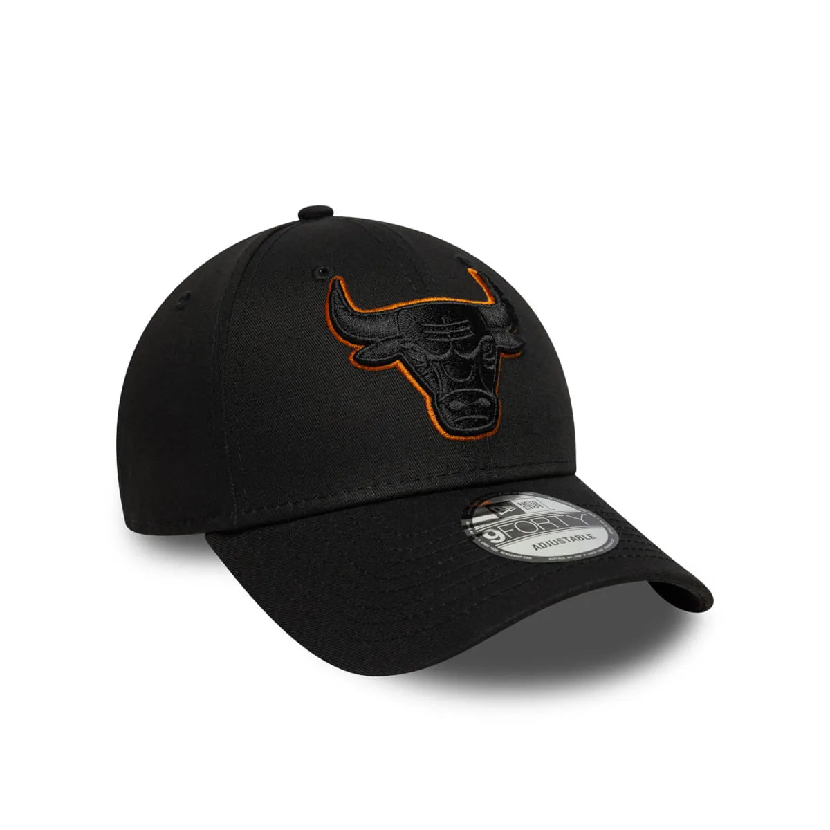 Gorra Chicago Bulls NBA Team Outline 9FORTY Ajustable Negro New Era