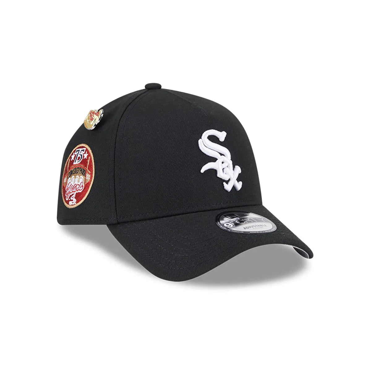 Gorra Chicago White Sox MLB Local Dish Pin 9FORTY Ajustable Negro New Era