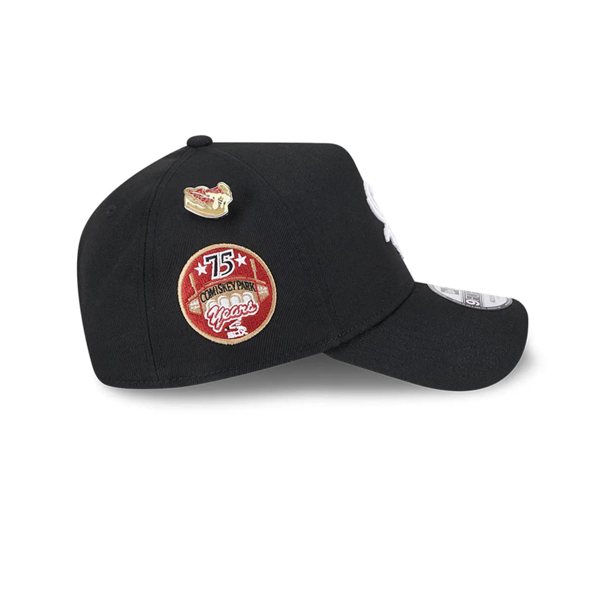 Gorra Chicago White Sox MLB Local Dish Pin 9FORTY Ajustable Negro New Era