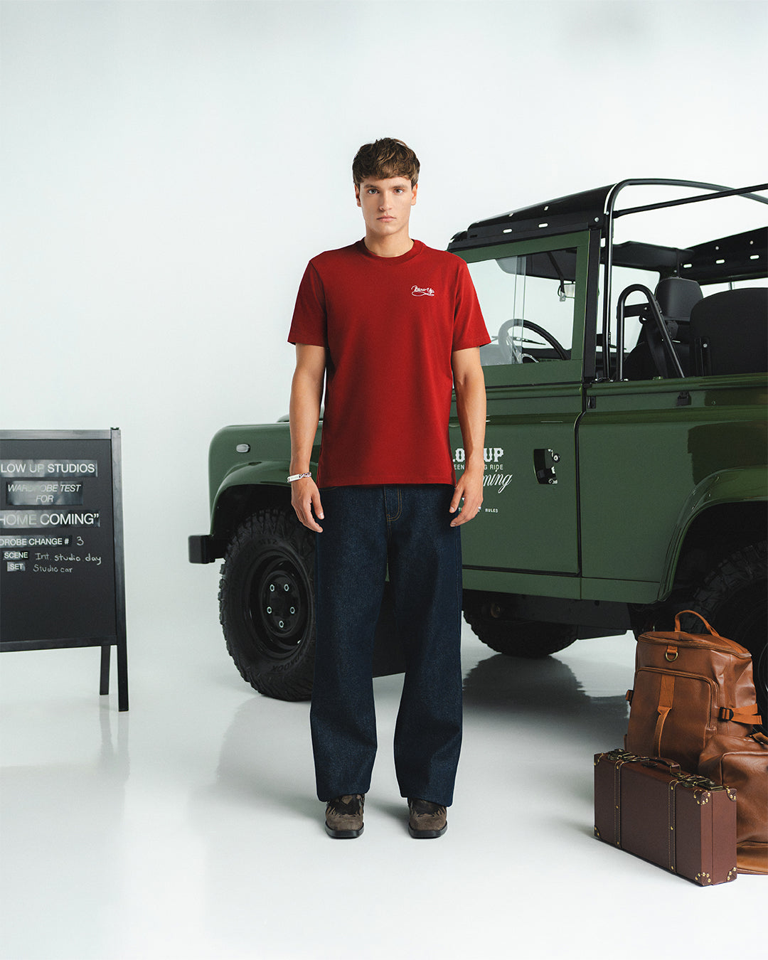 Blow Up T-Shirt Lasso Regular Fit Red Wine