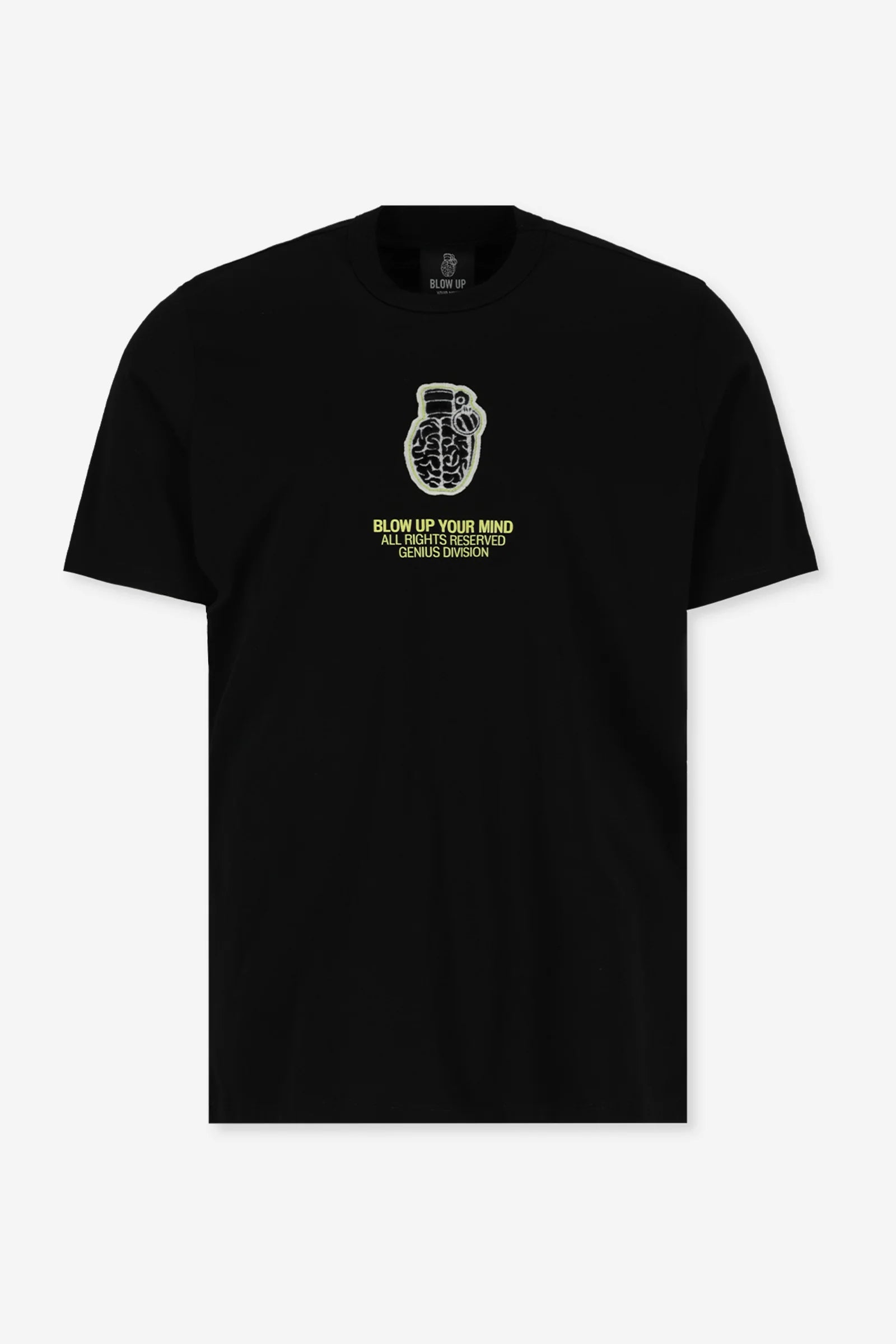 T-Shirt Blow up Slim Fit Black