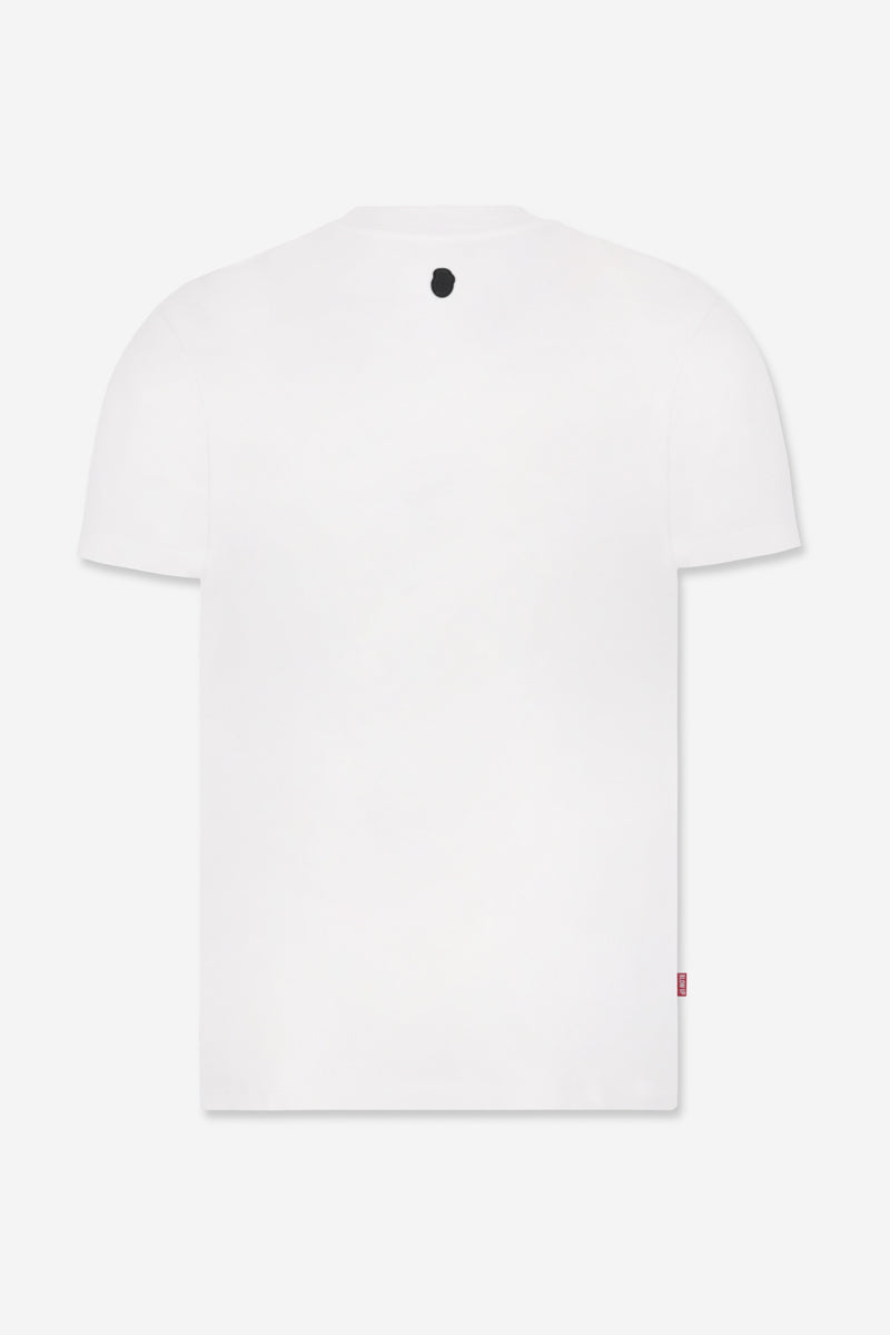 T-Shirt Blow Up Slim Fit White