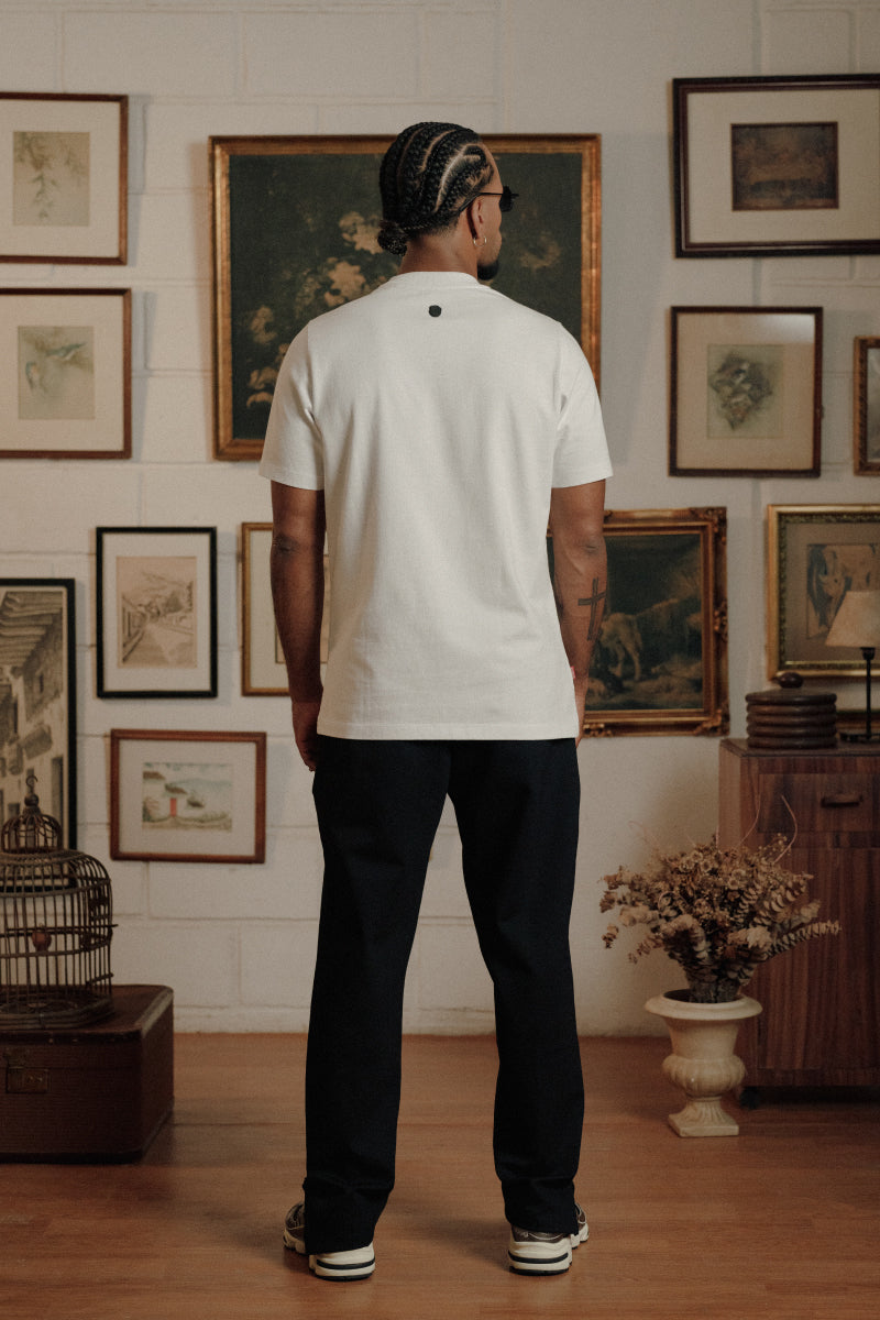 T-Shirt Blow Up Slim Fit White