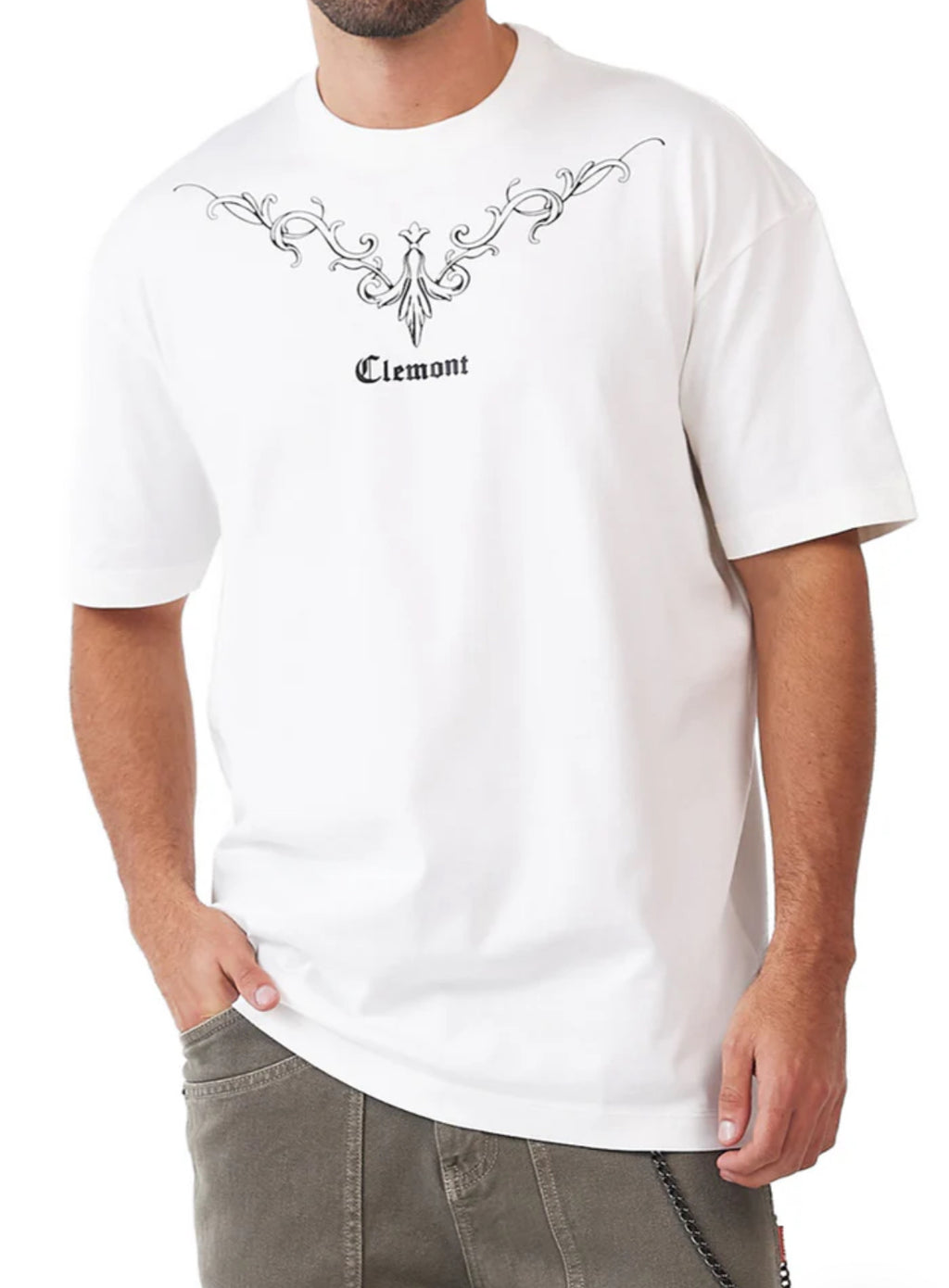 Clemont T-Shirt Ombra Crema