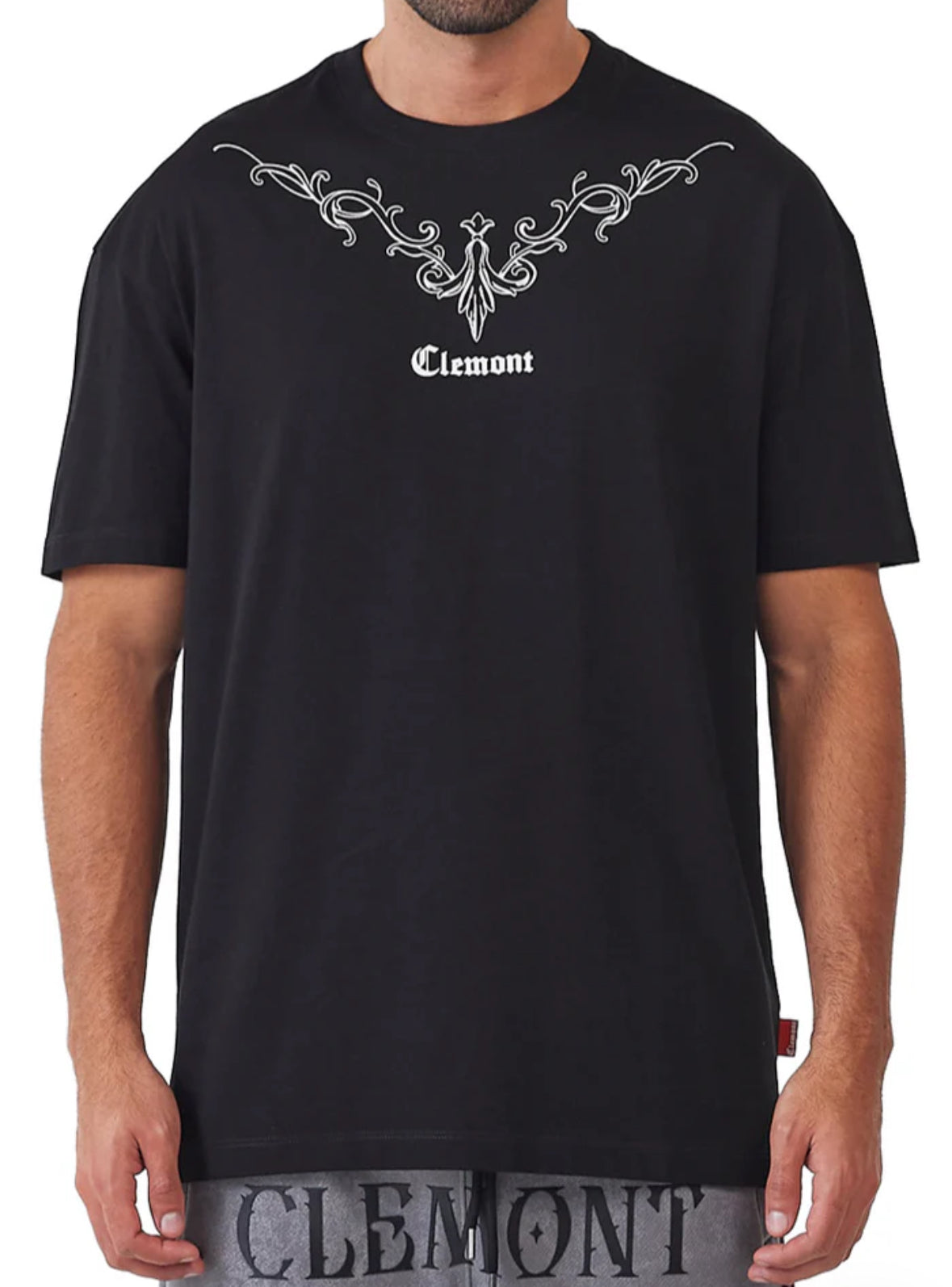 Clemont T-Shirt Ombra Negro