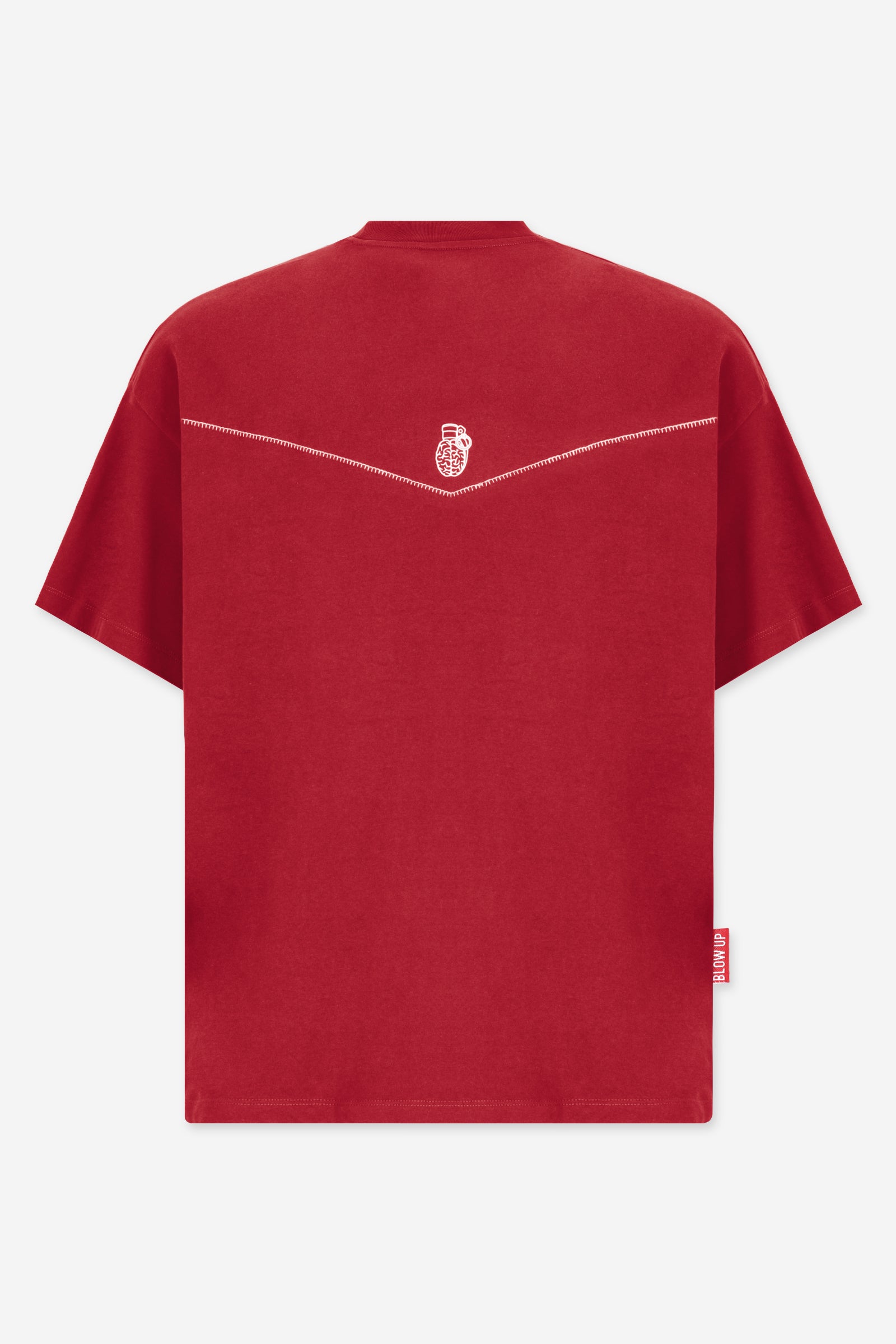 Blow Up T-Shirt Lasso Regular Fit Red Wine