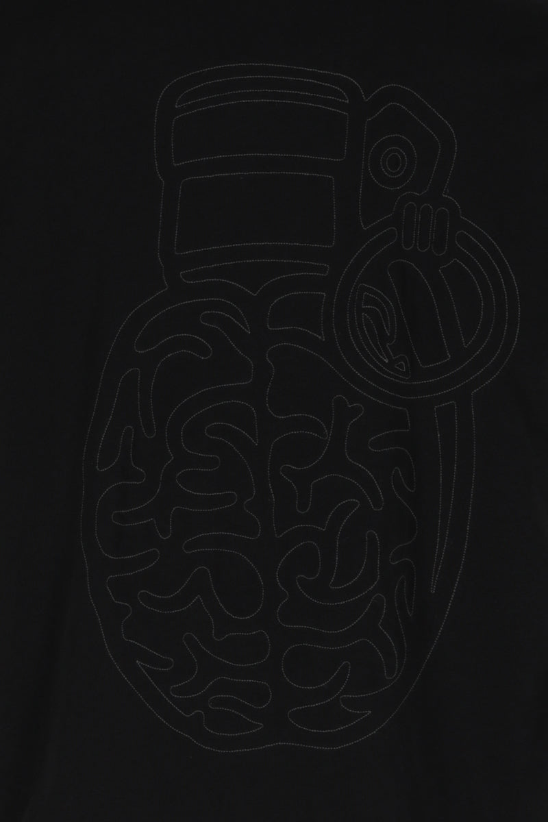 T-Shirt Blow up Regular Black