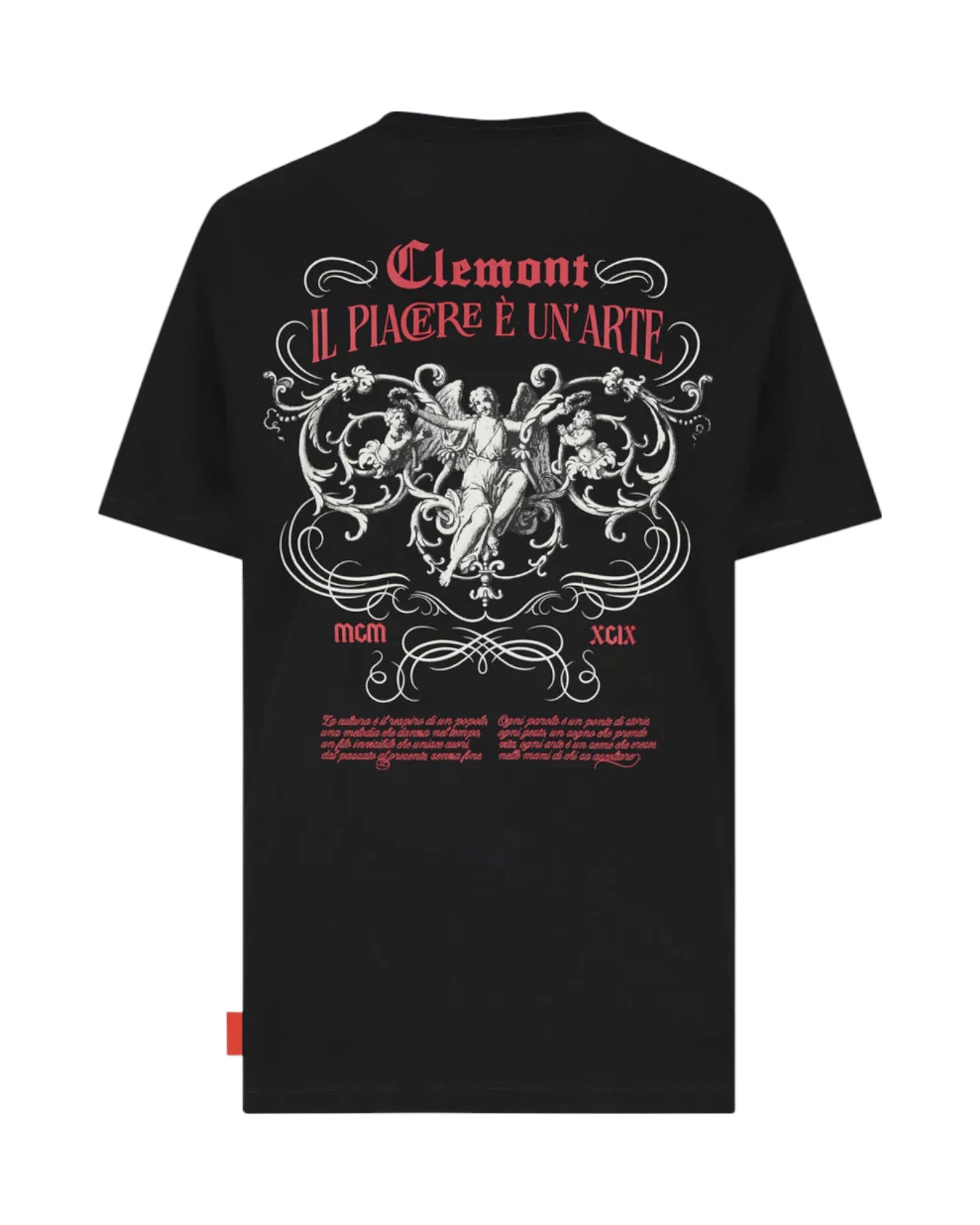 Clemont T-Shirt Estilo Black