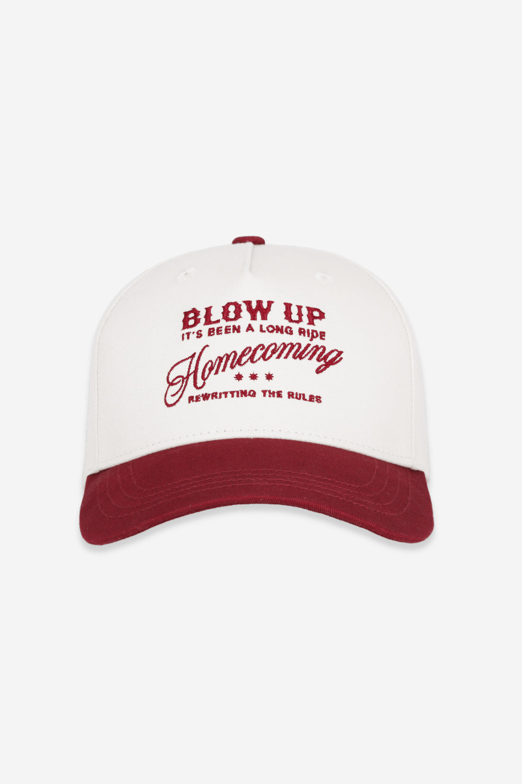 Blow Up Cap Long Ride Ivory