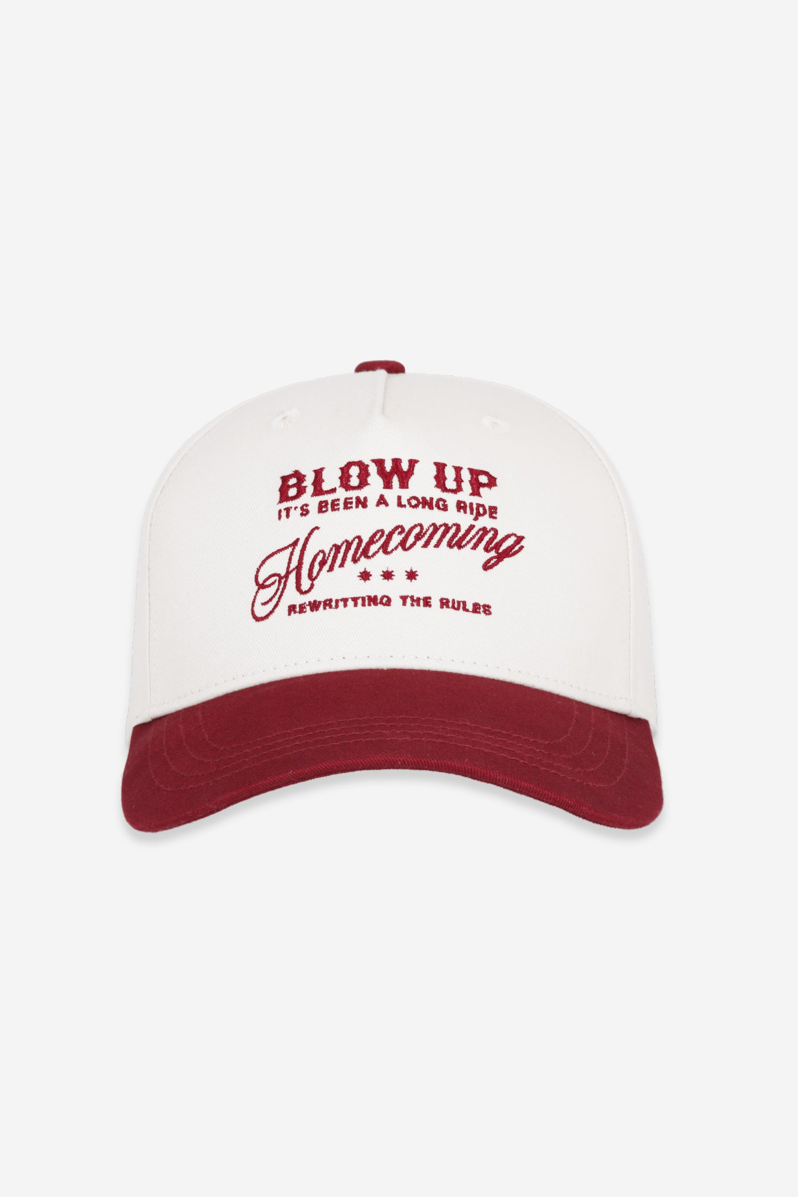 Blow Up Cap Long Ride Ivory