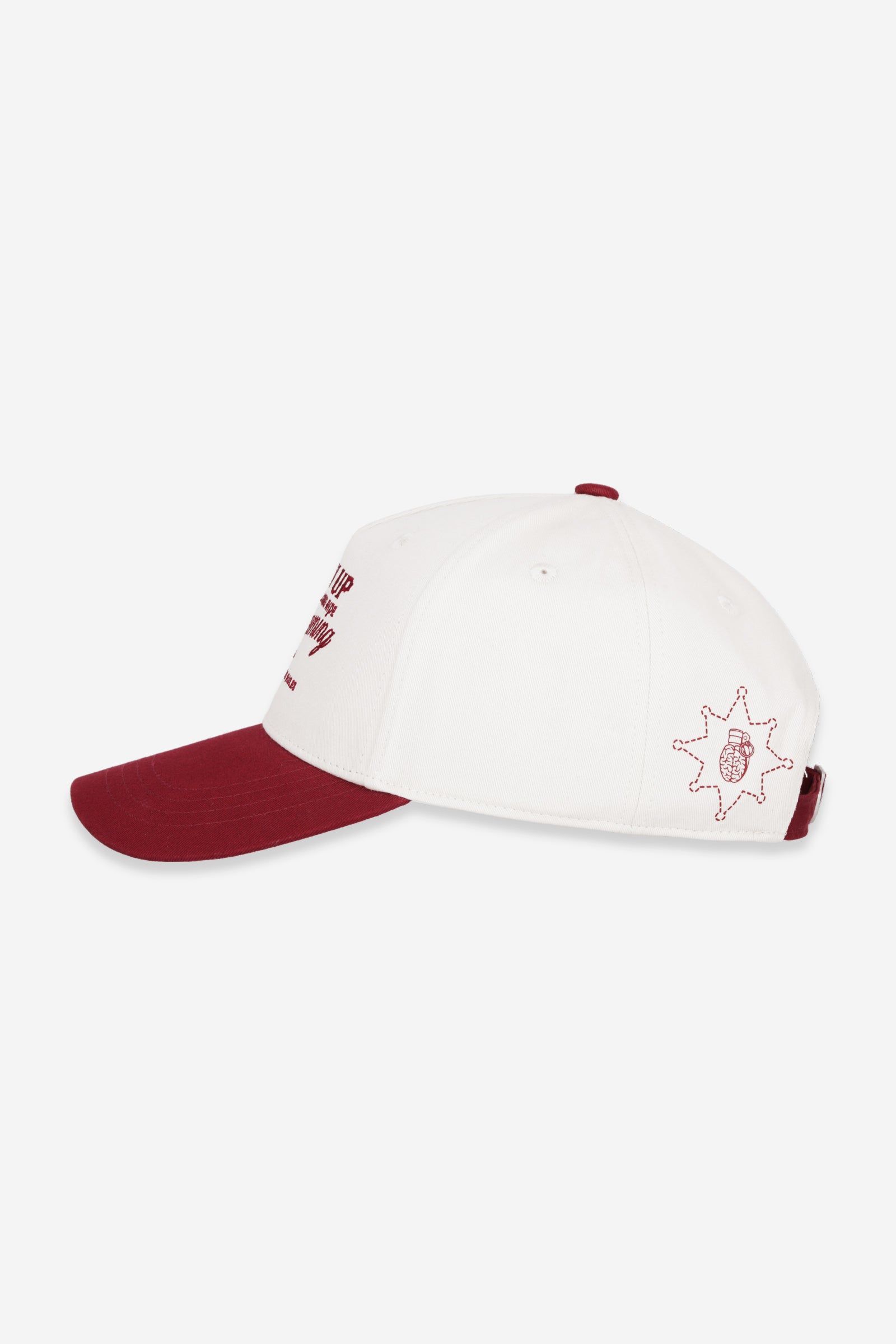Blow Up Cap Long Ride Ivory
