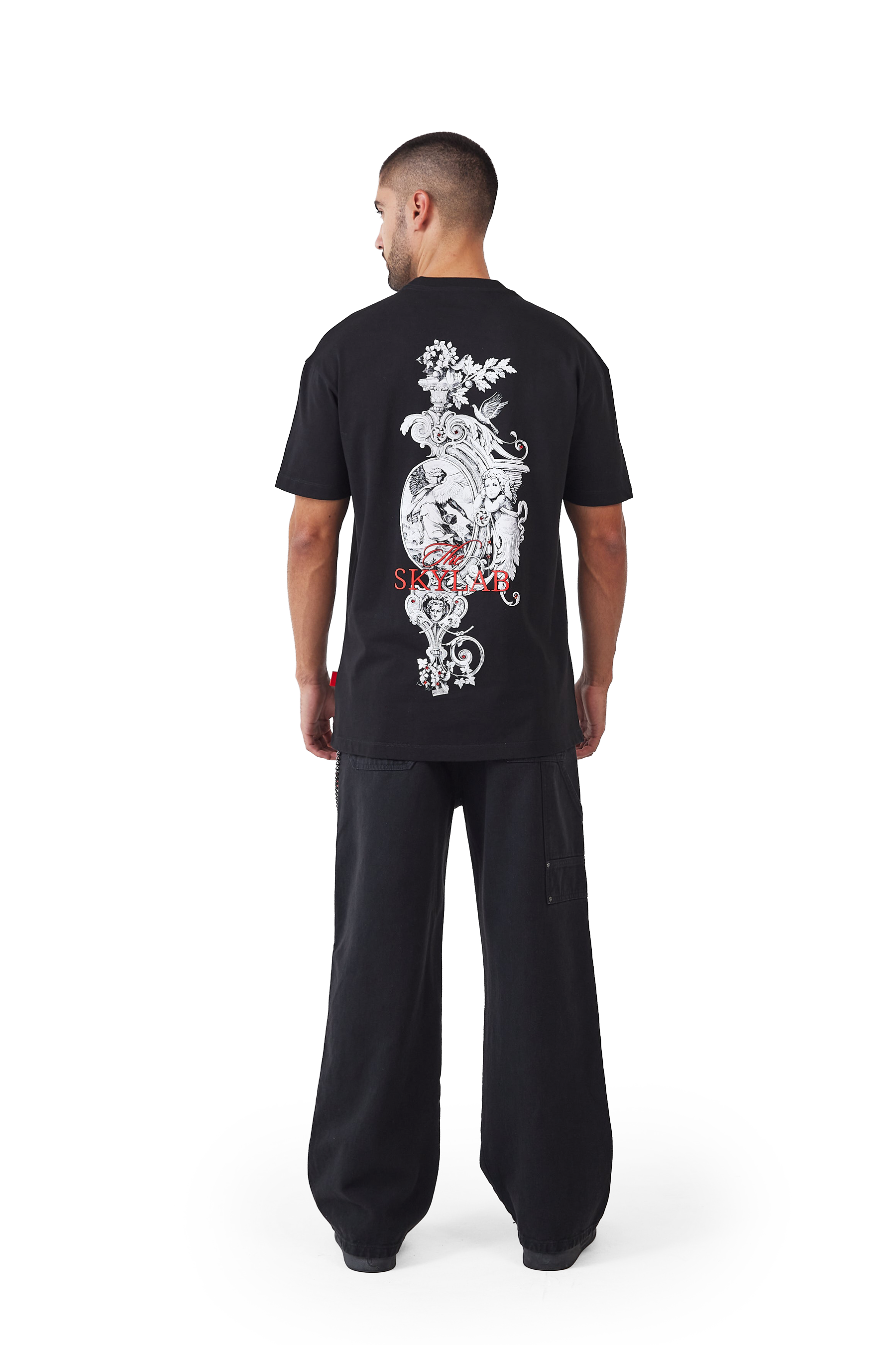 Clemont T-Shirt Paura Negro