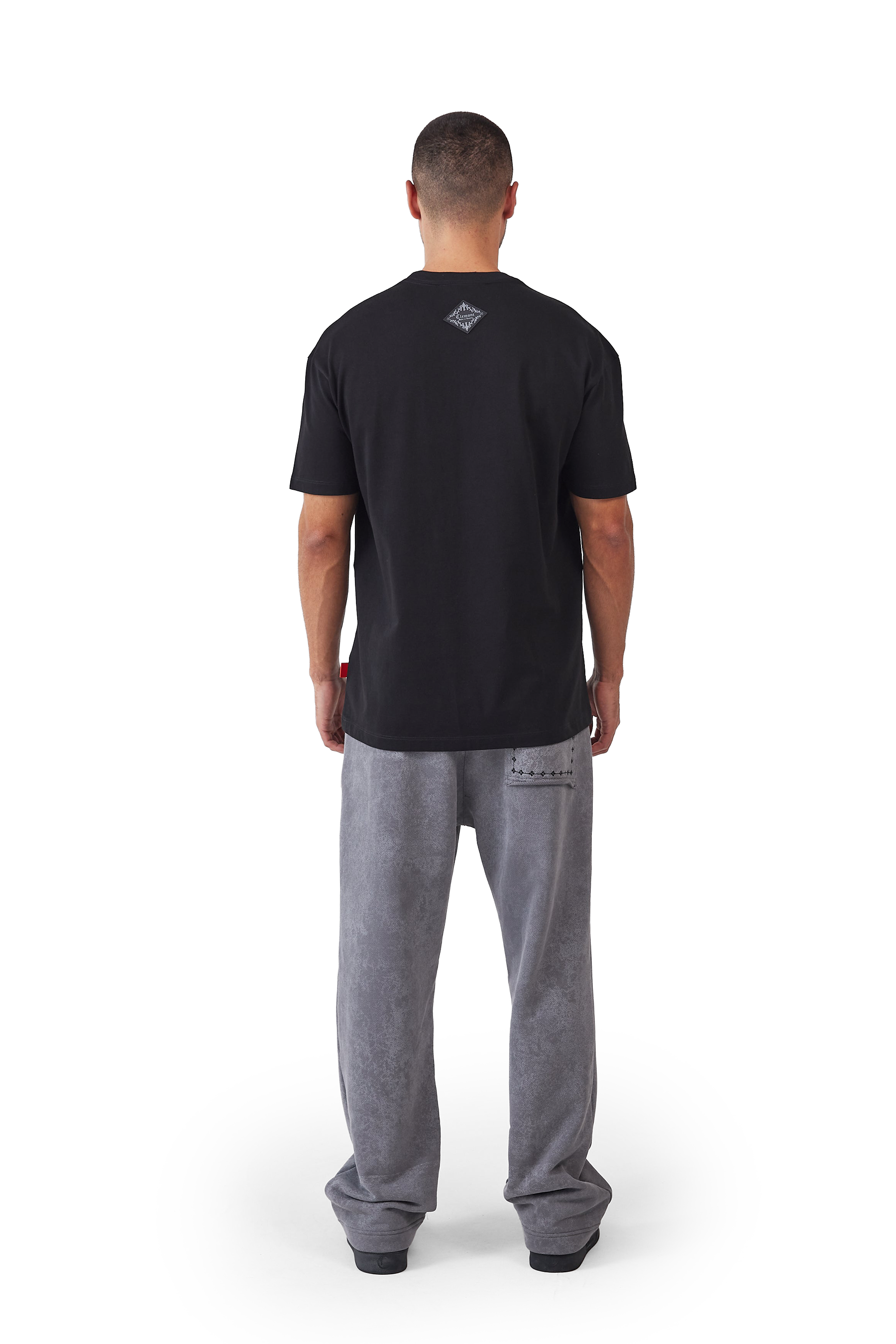Clemont T-Shirt Ombra Negro