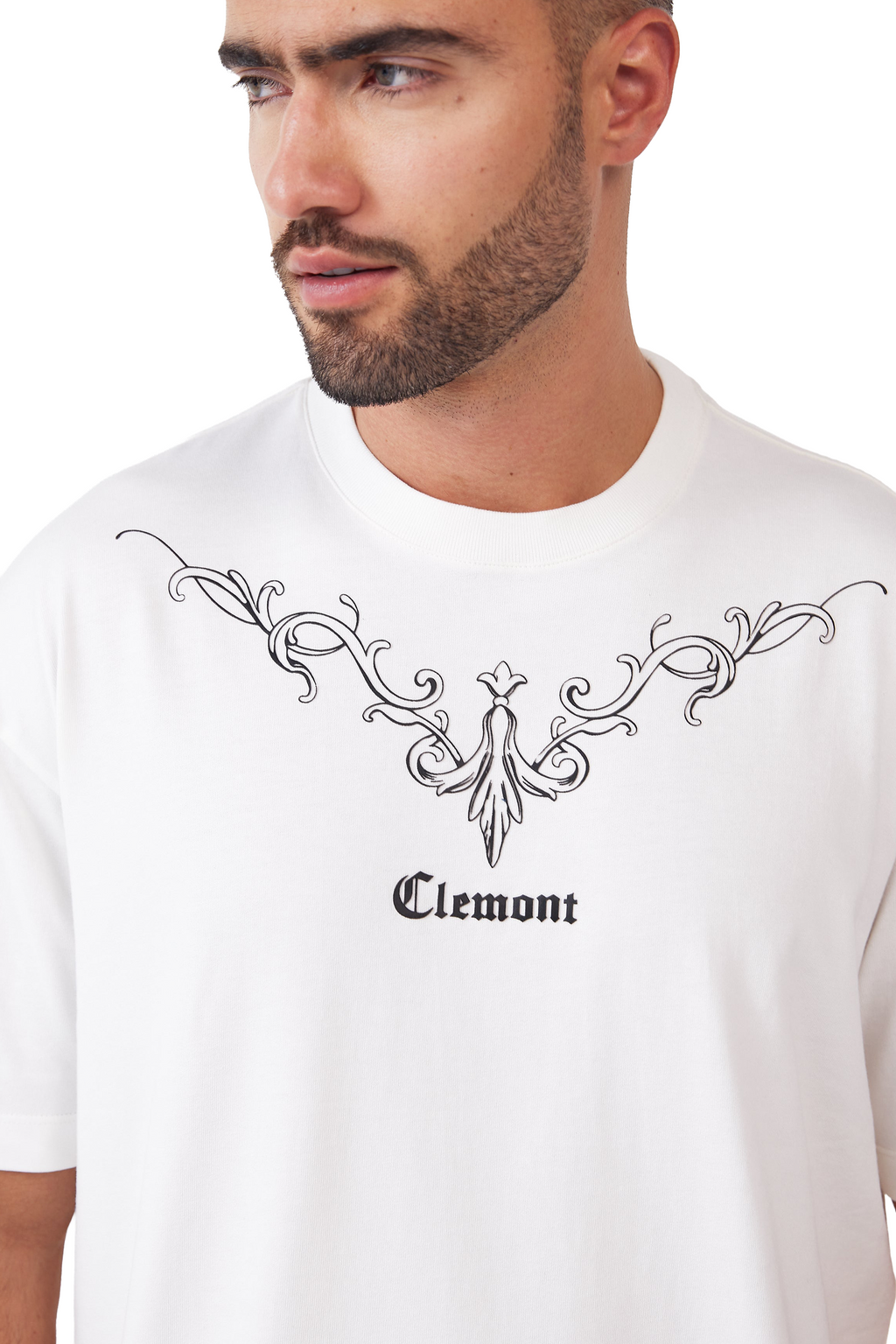 Clemont T-Shirt Ombra Crema