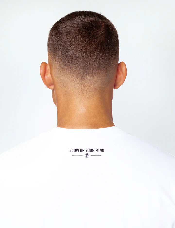 T-Shirt Blow Up Slim Fit White