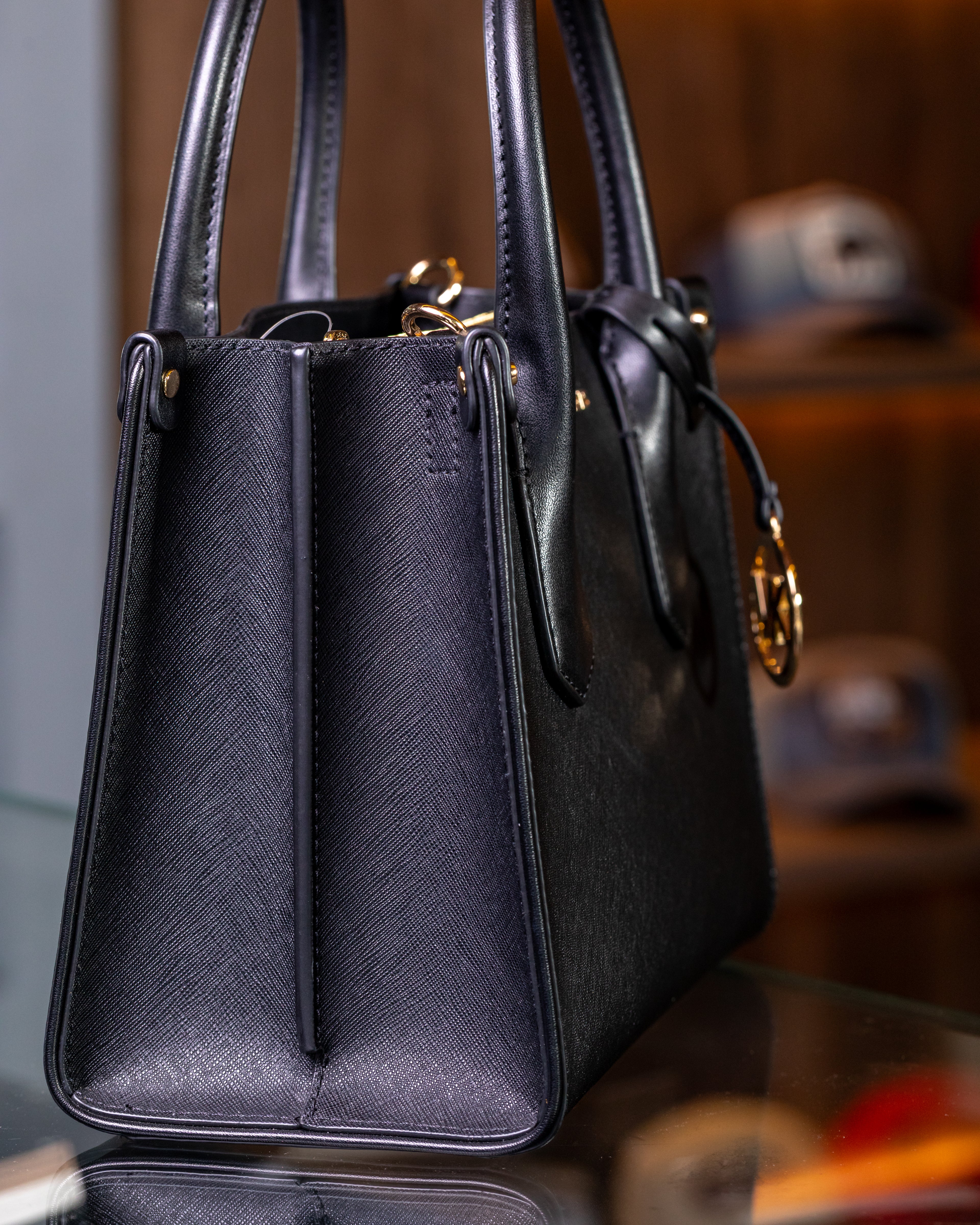 Michael Kors Mk Black Letters Straps