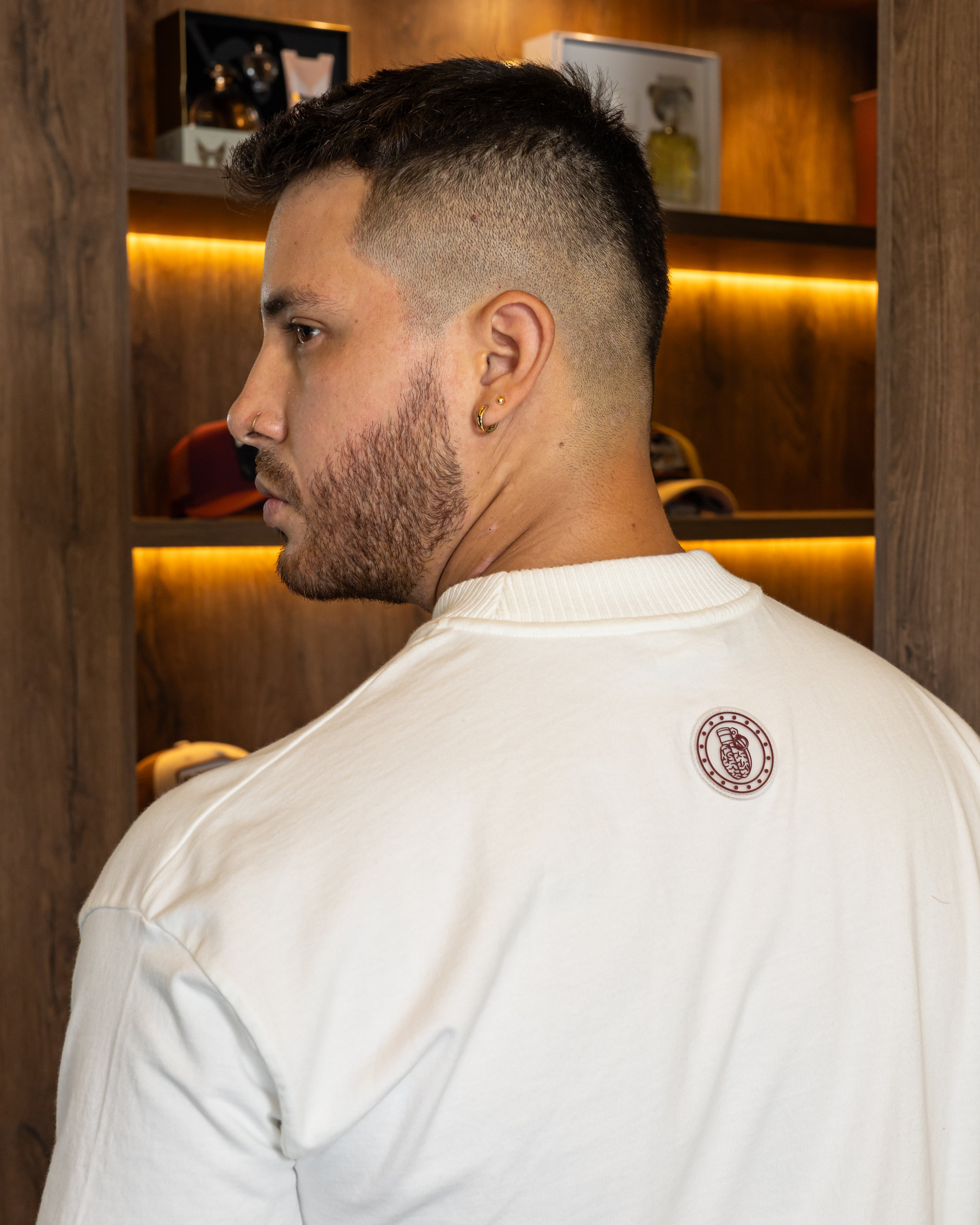 Blow Up T-Shirt The Ride Regular Fit Ivory