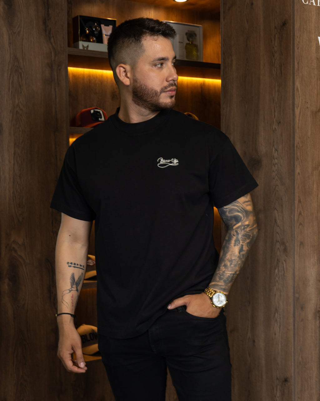 Blow Up T-Shirt Lasso Regular Fit Black