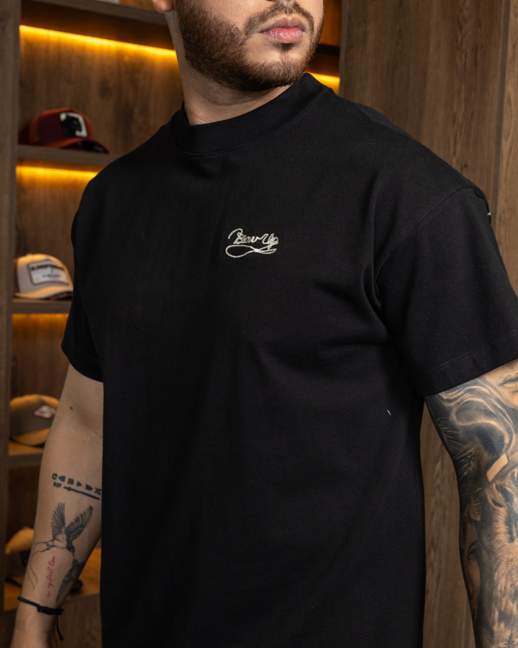 Blow Up T-Shirt Lasso Regular Fit Black