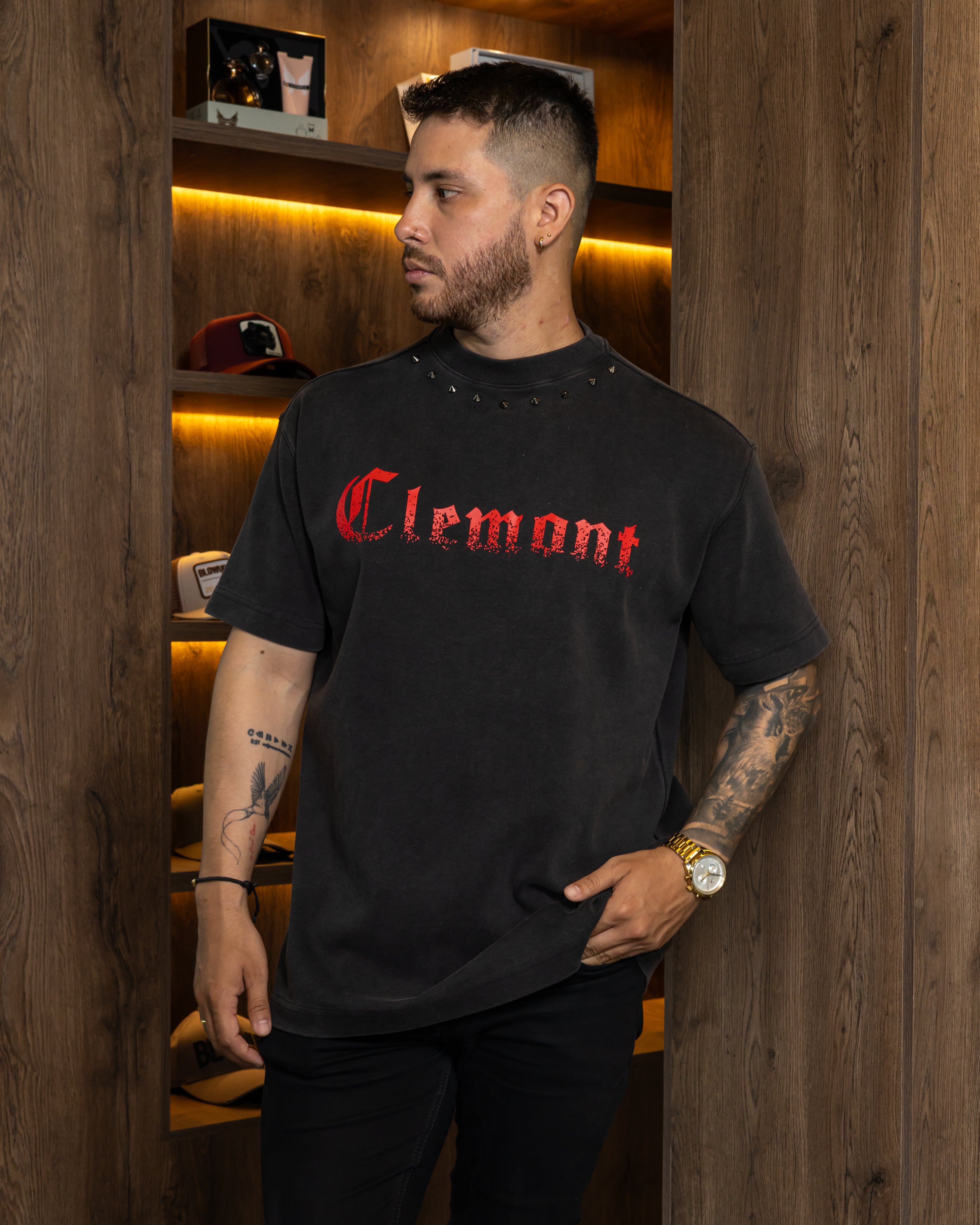 Clemont T-Shirt Men Oversized Abominio