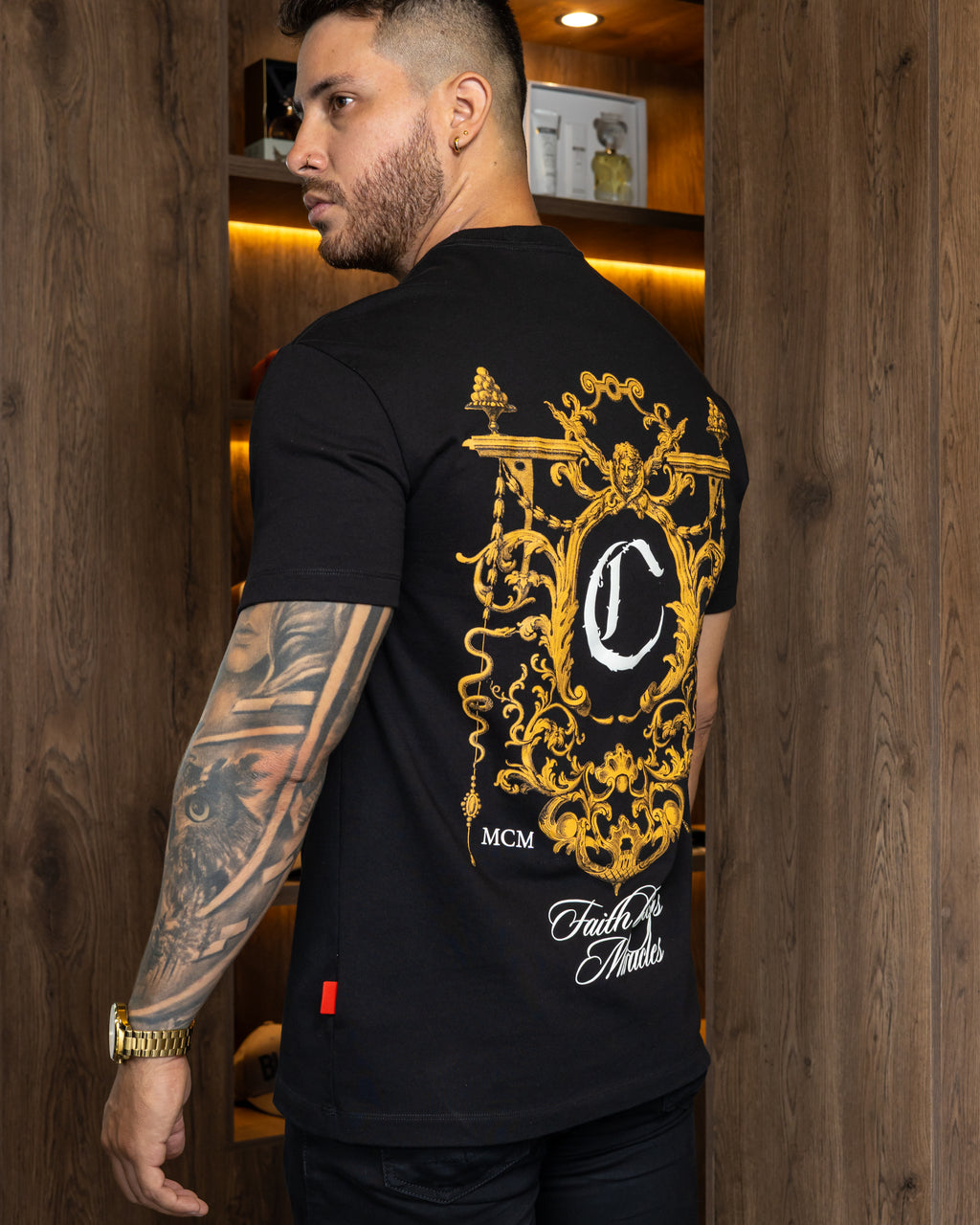 Clemont T-Shirt Dolore Black