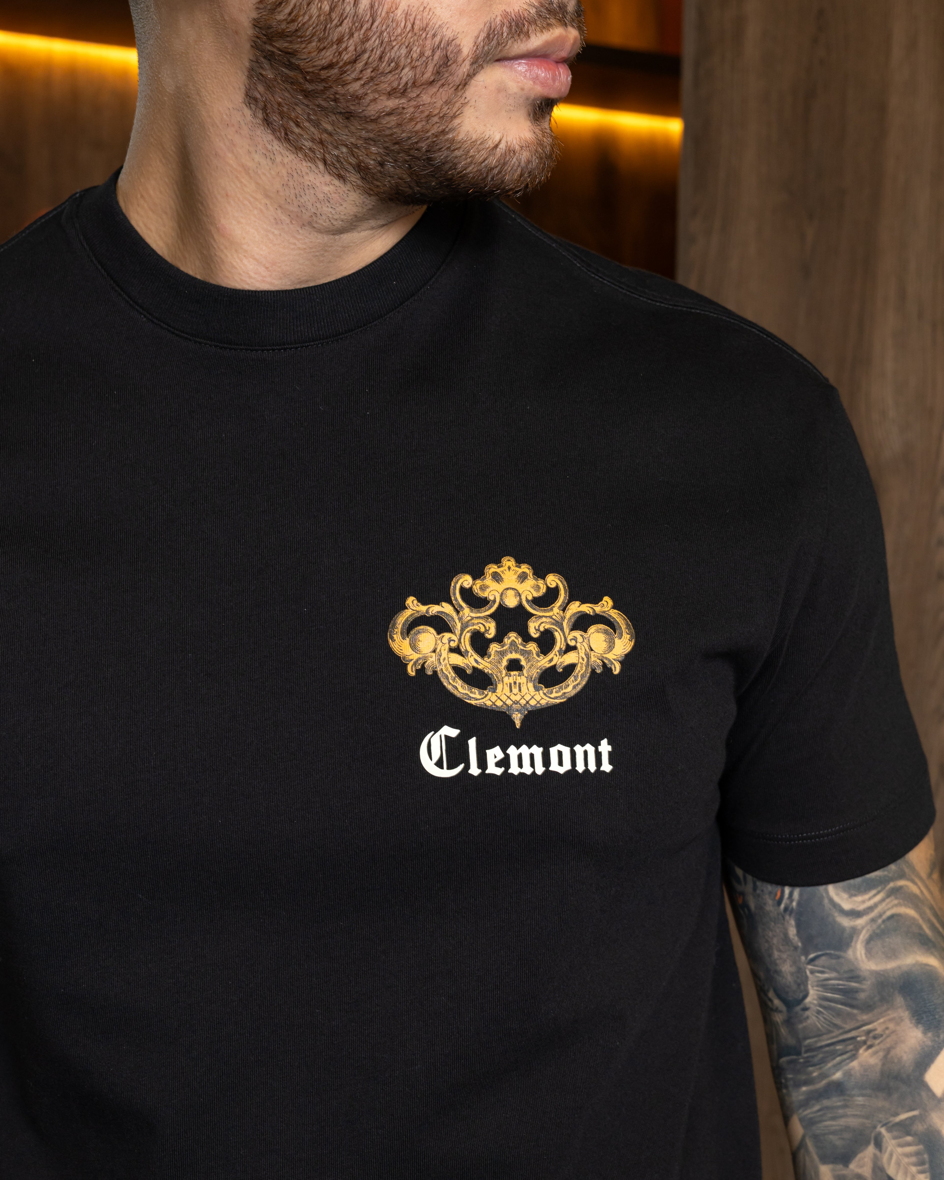 Clemont T-Shirt Dolore Black