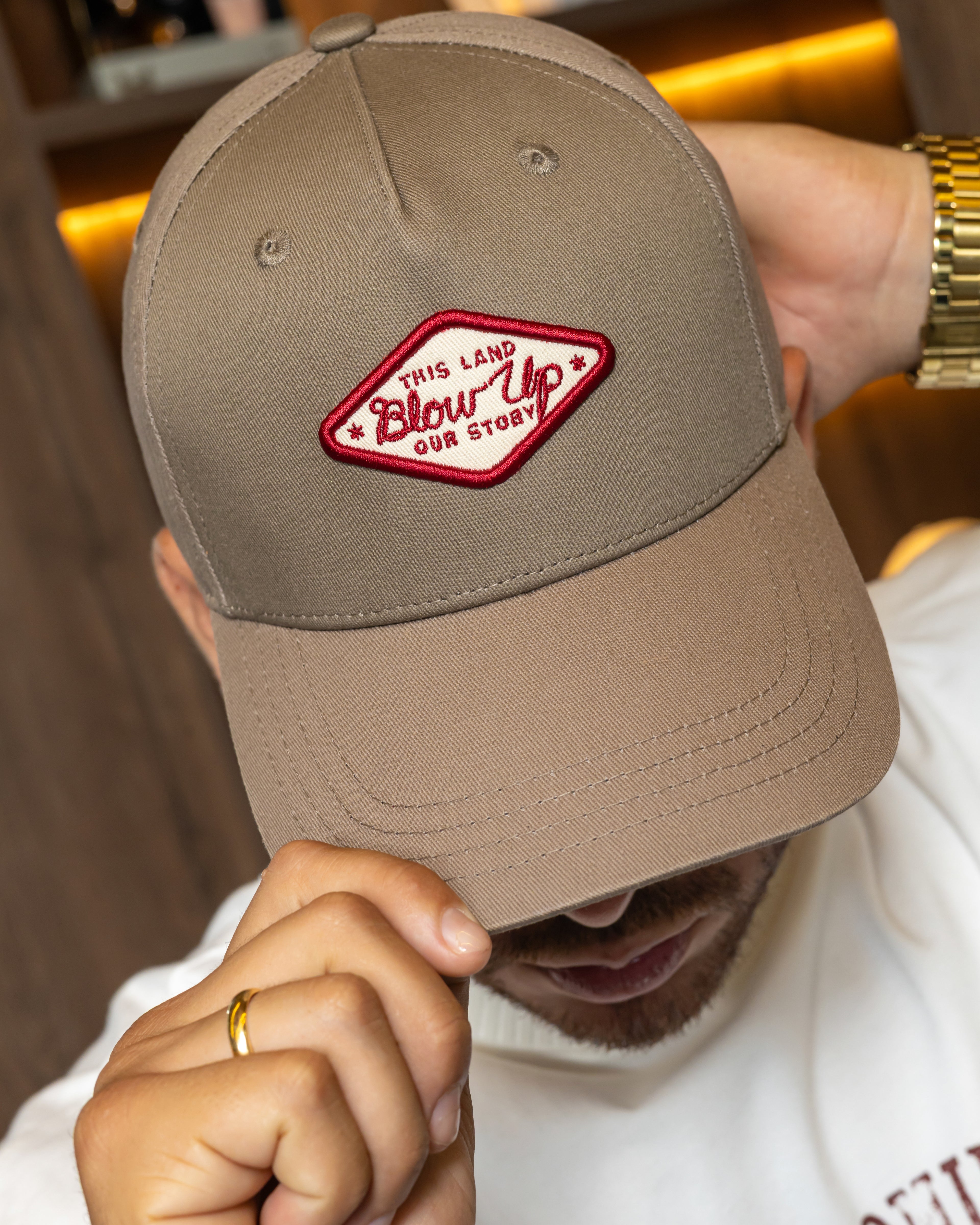 Blow Up Cap Our Story Color