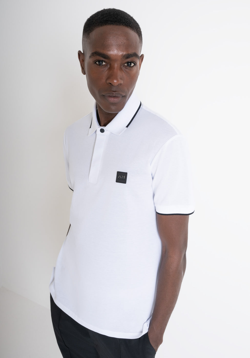 Polo Antony Morato Regular Fit White