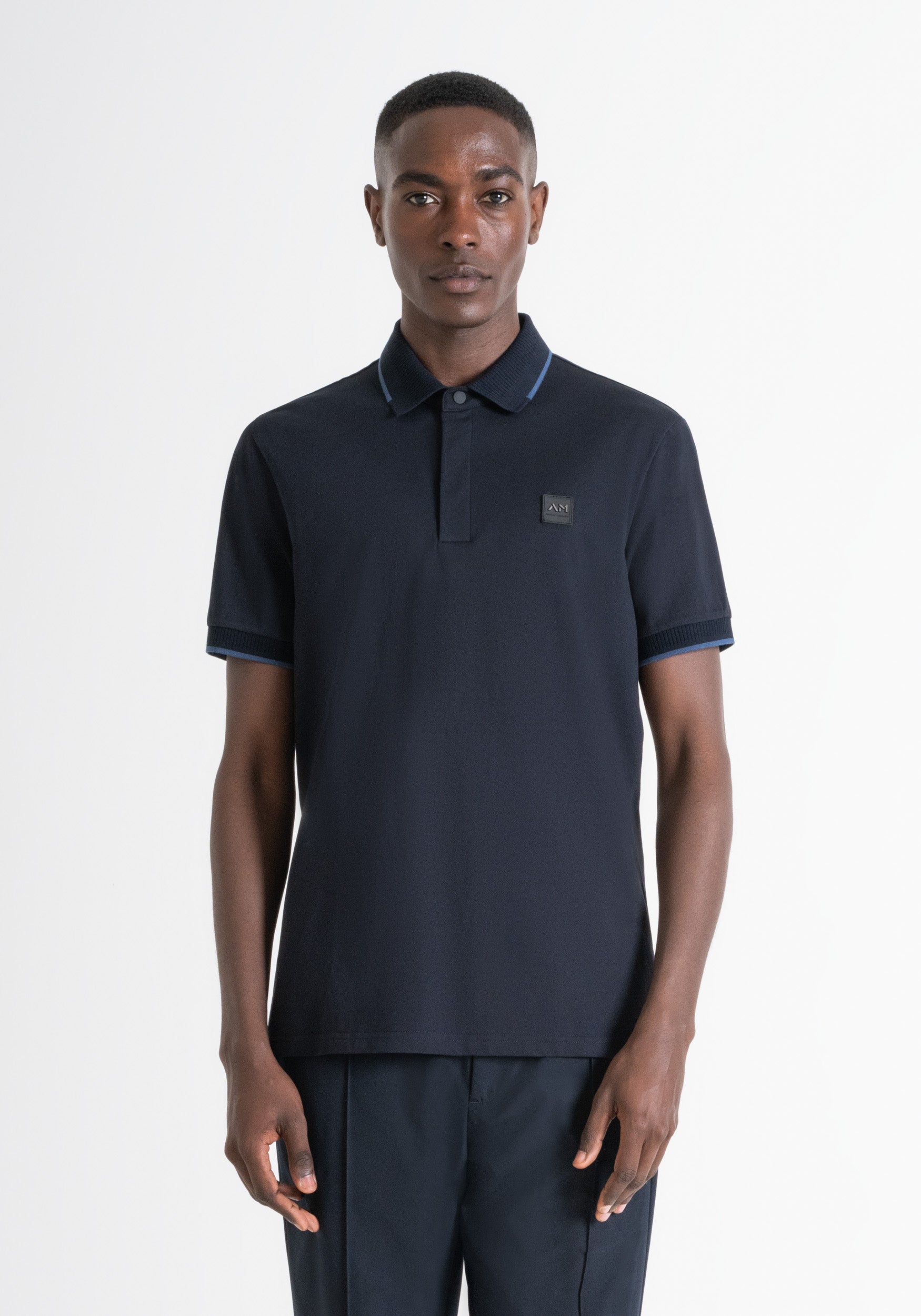 Polo Antony Morato Regular Fit Blue