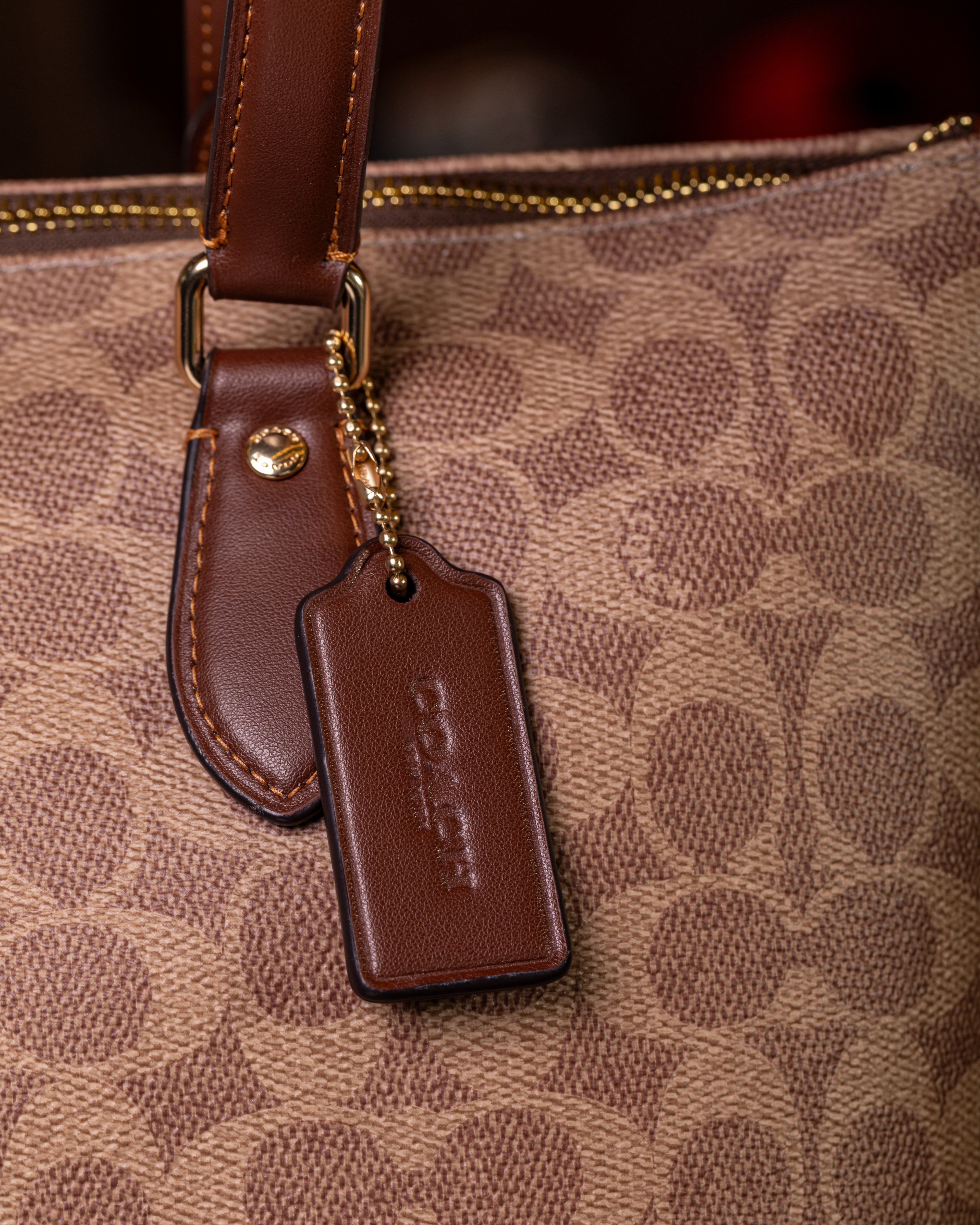 Coach Bolso Café CW381