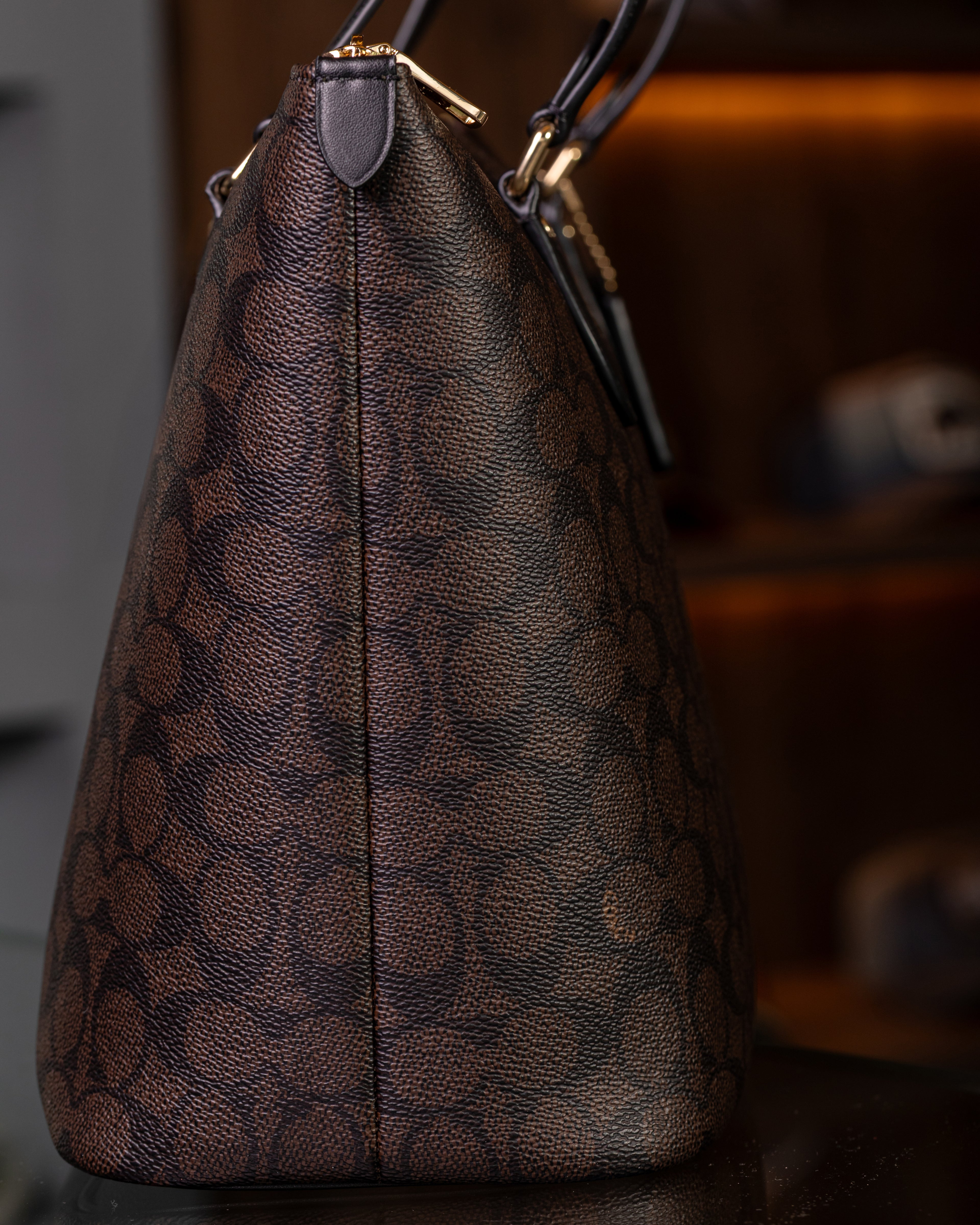 Coach Bolso Negro CW381