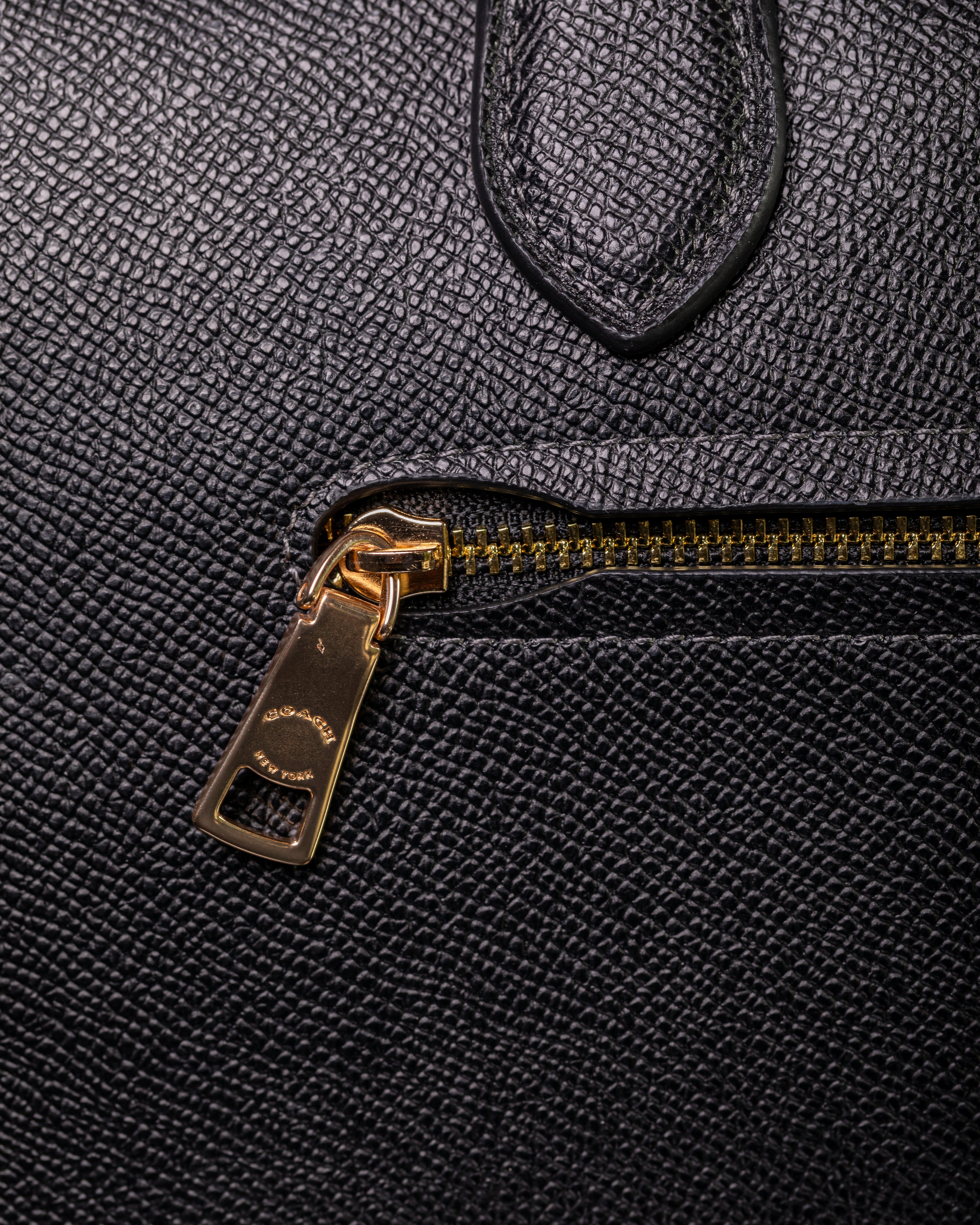 Coach Bolso Negro Satchel Rowan CV403