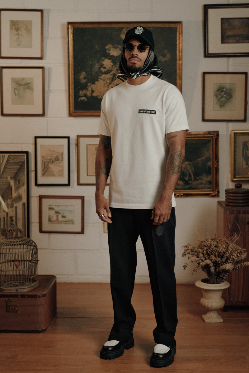 T-Shirt Blow Up Slim Fit White