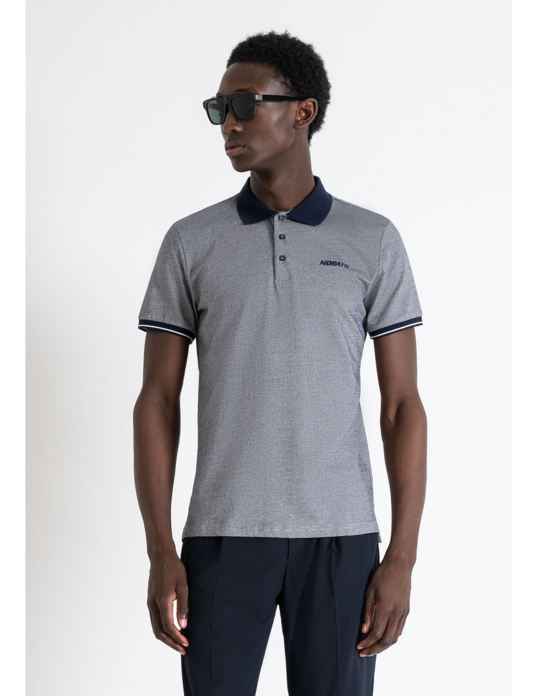 Polo Antony Morato Slim Fit Merceri