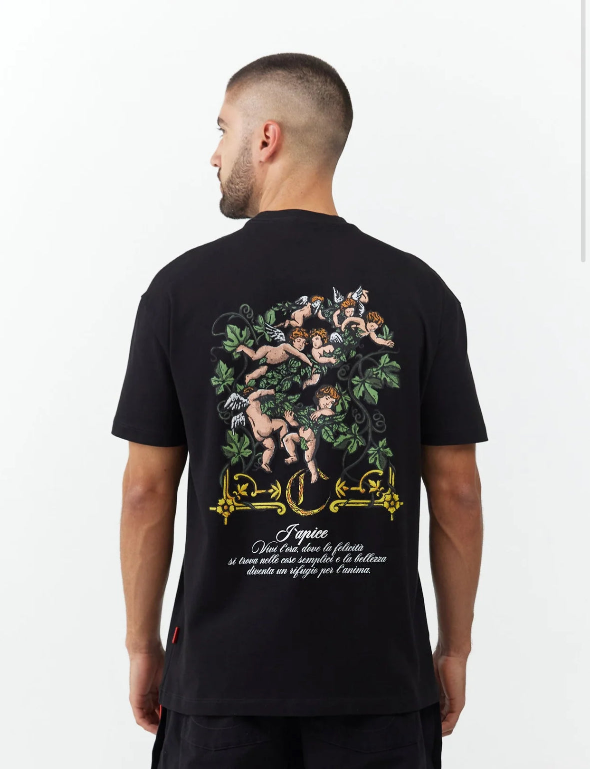 Clemont T-Shirt Risplendente Black