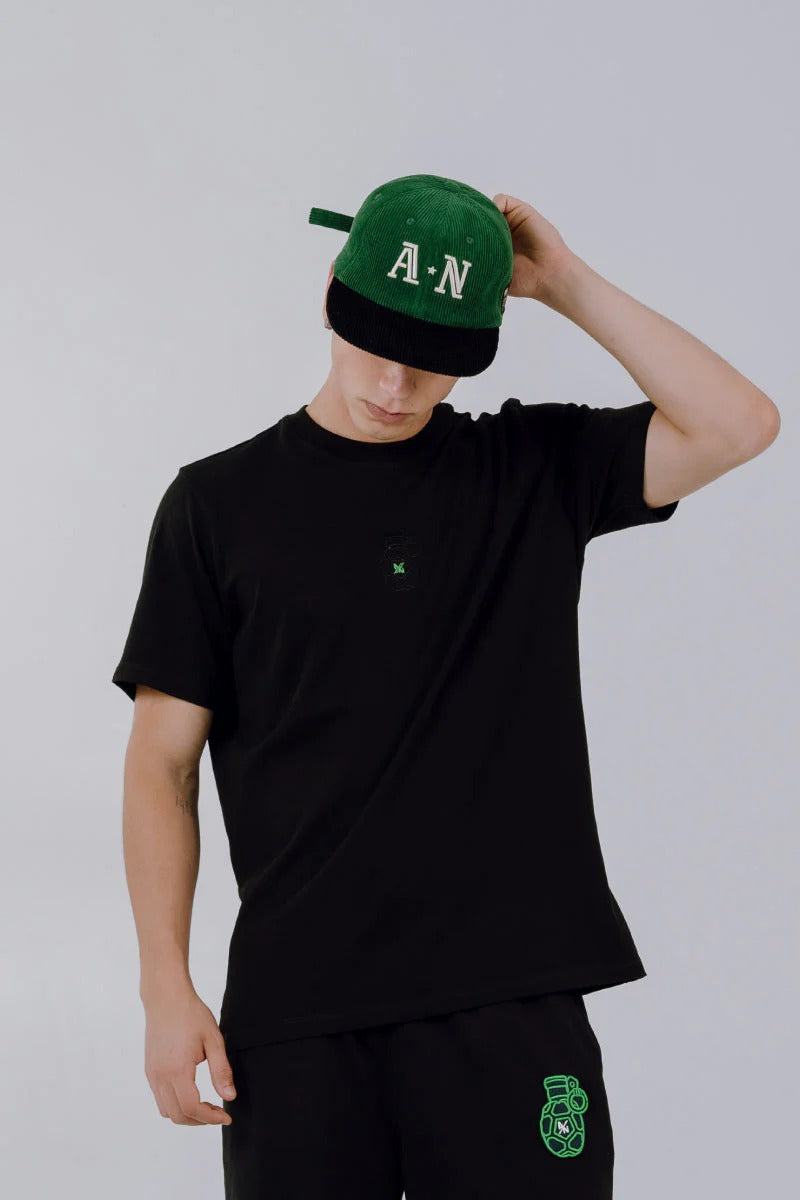 T-Shirt Blow Up Slim Fit Black Atletico Nacional