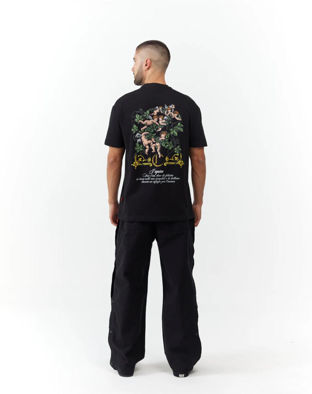 Clemont T-Shirt Risplendente Black