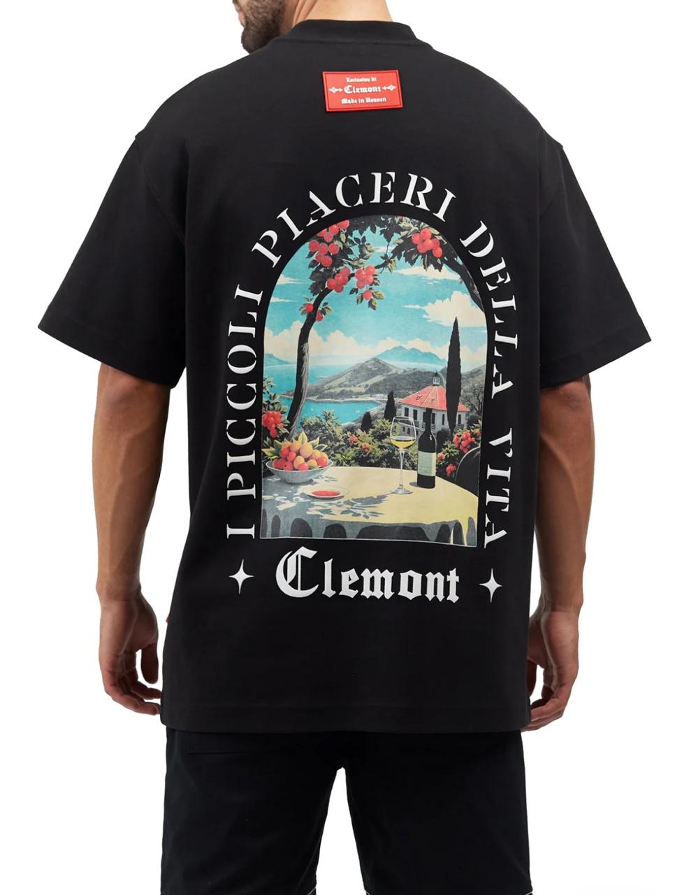 Clemont T-Shirt Oversize Eclatante Black
