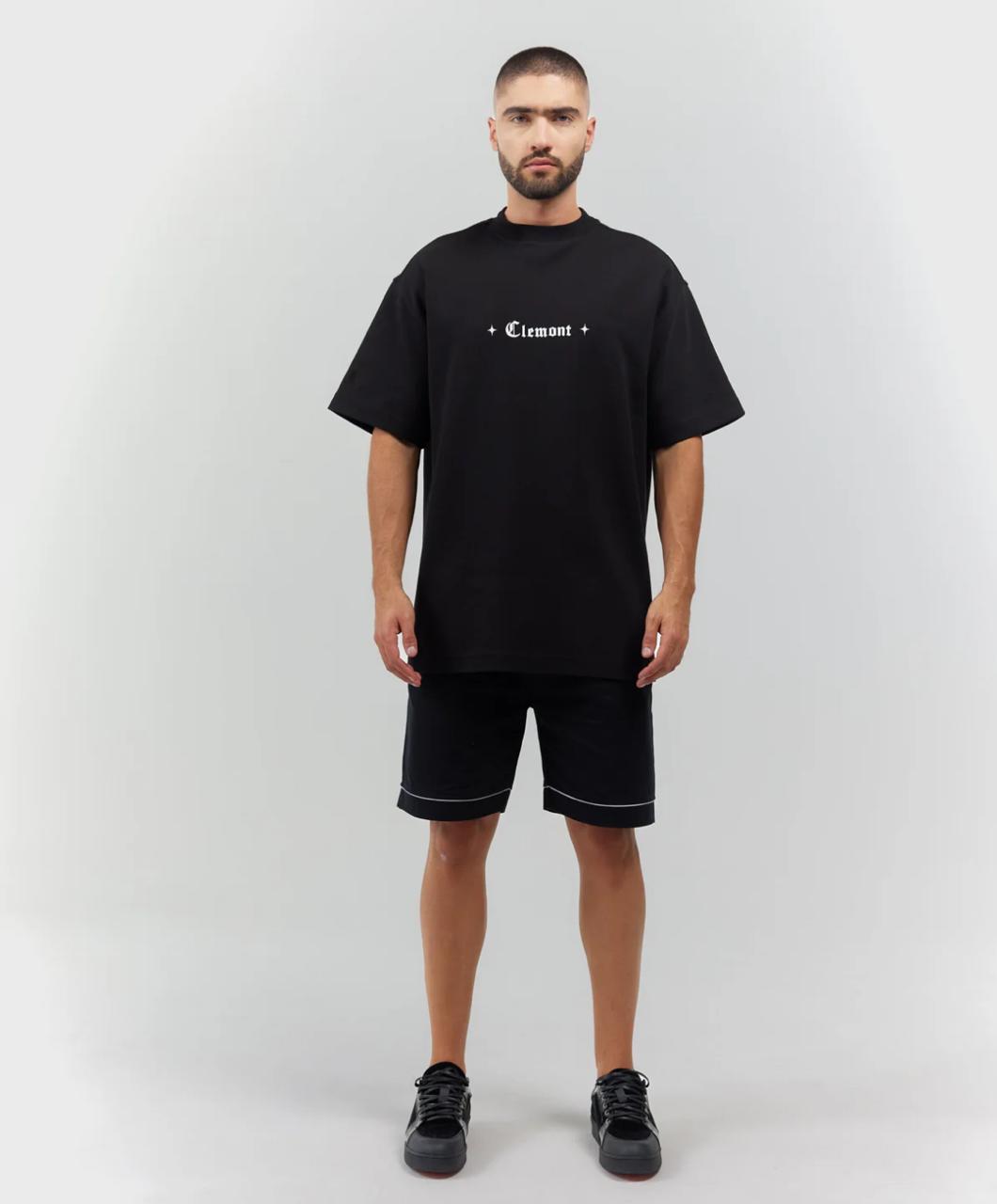 Clemont T-Shirt Oversize Eclatante Black