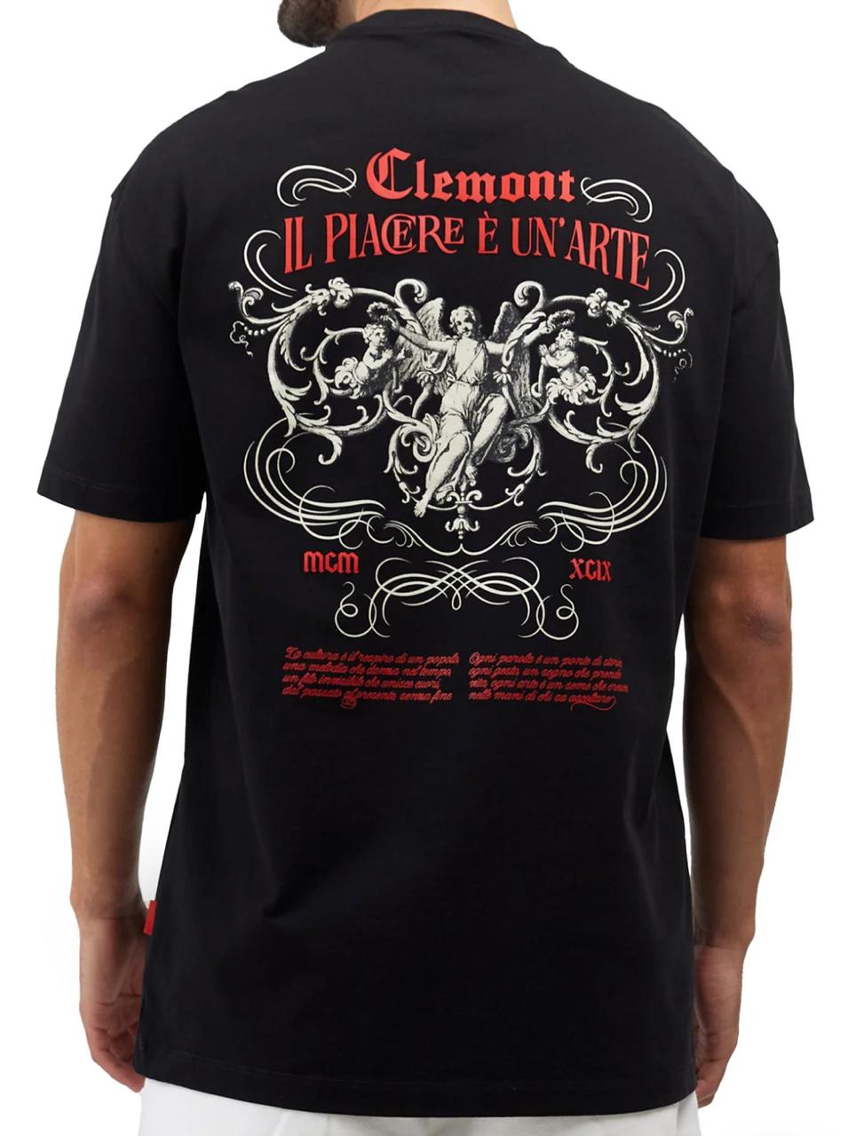 Clemont T-Shirt Estilo Black