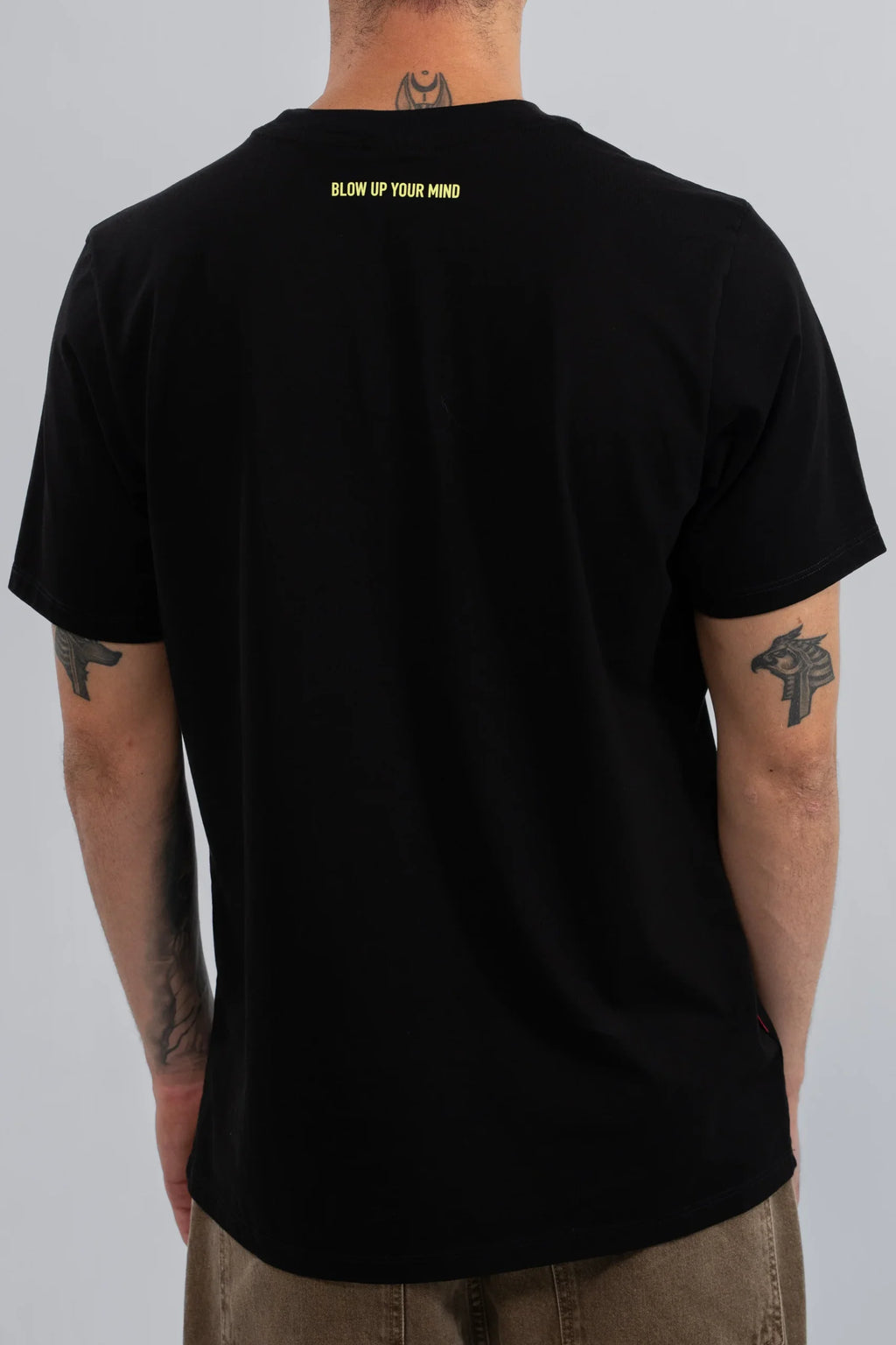 T-Shirt Blow up Slim Fit Black